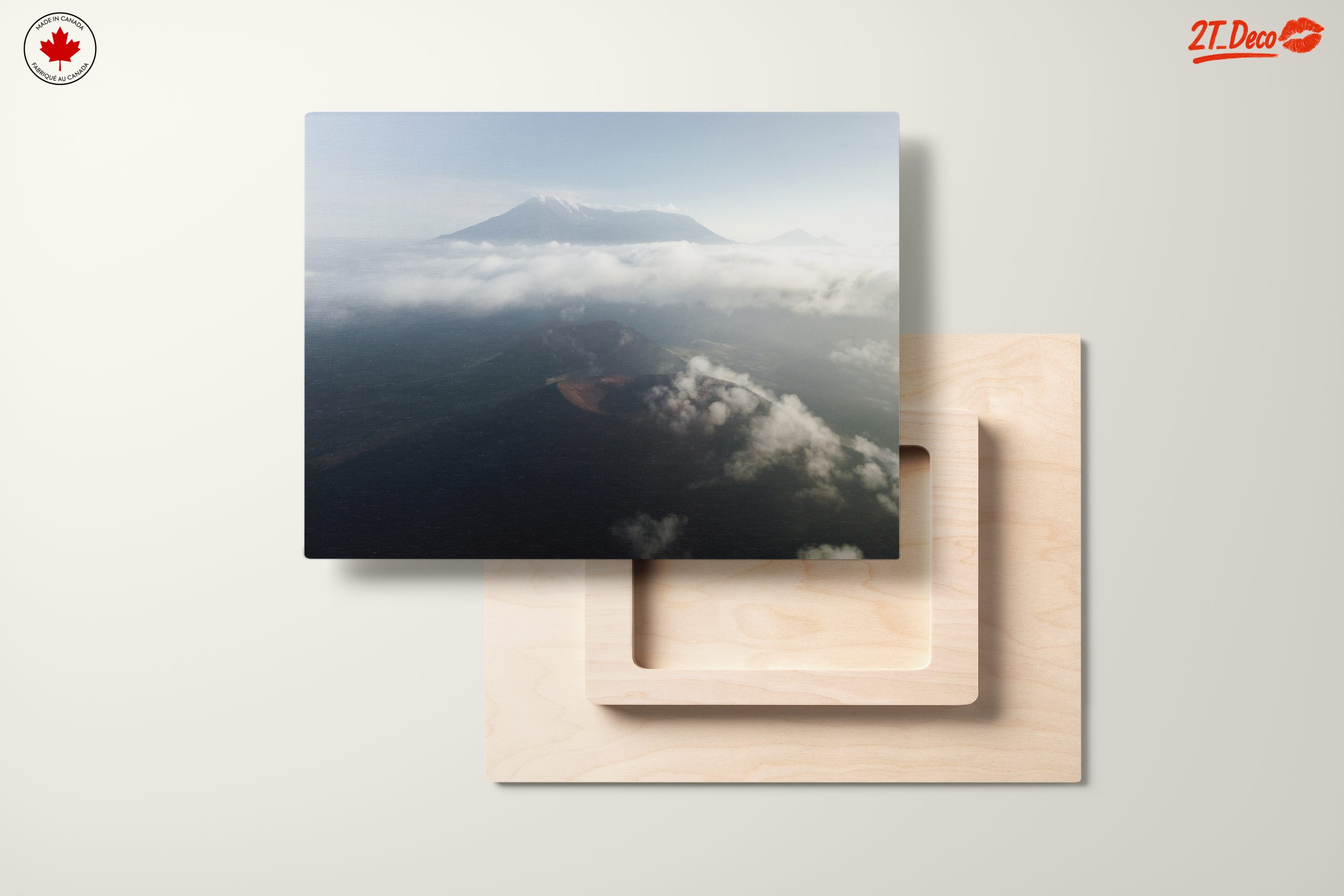 Majestic Mountain Landscape in Clouds 2 - Image 11