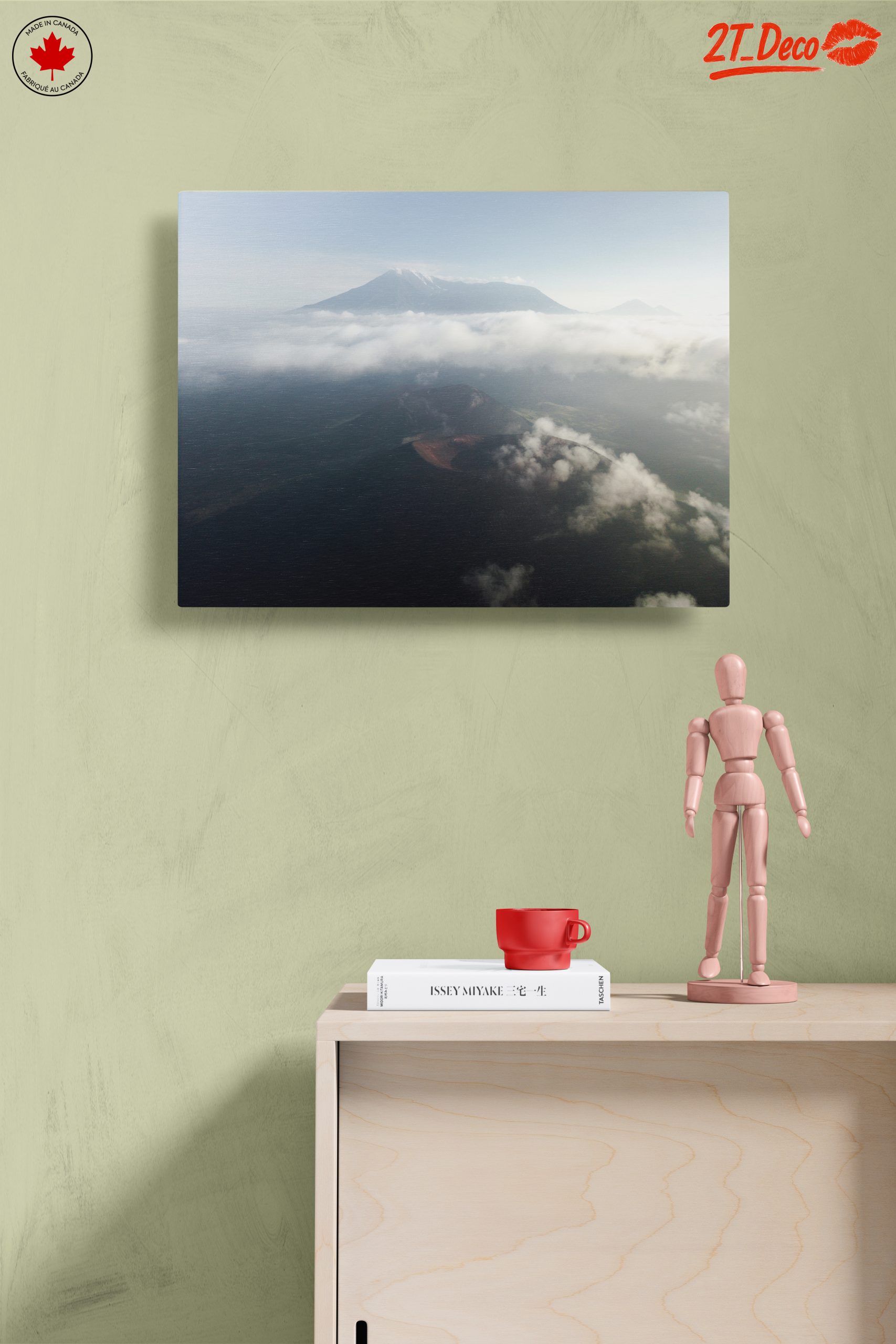 Majestic Mountain Landscape in Clouds 2 - Image 14