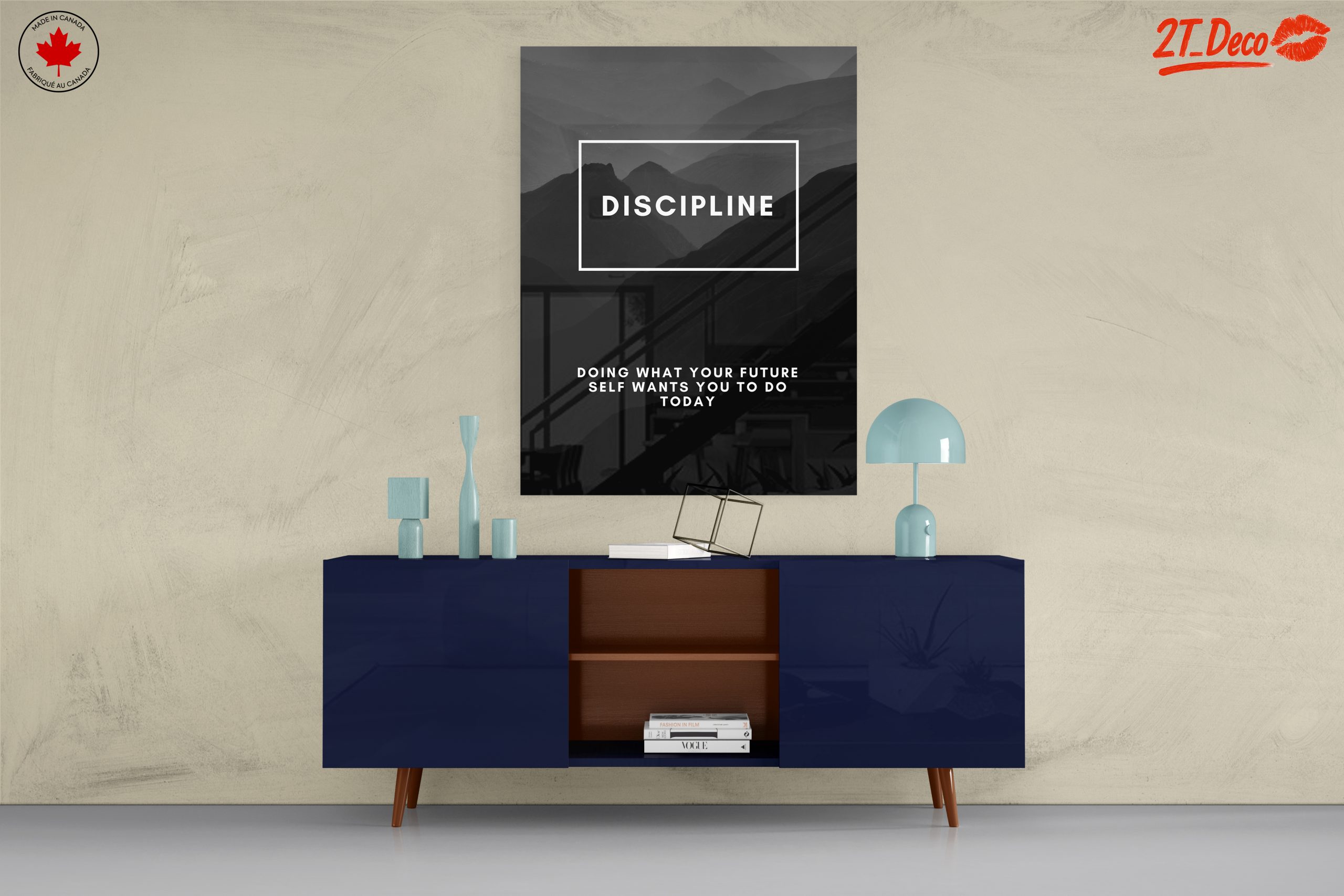 Motivational Discipline Landscape Art - Image 8
