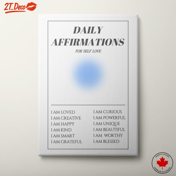 Daily Affirmations for Self Love Art