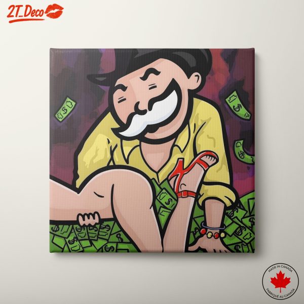 Playful Pop Culture Icon Wall Art