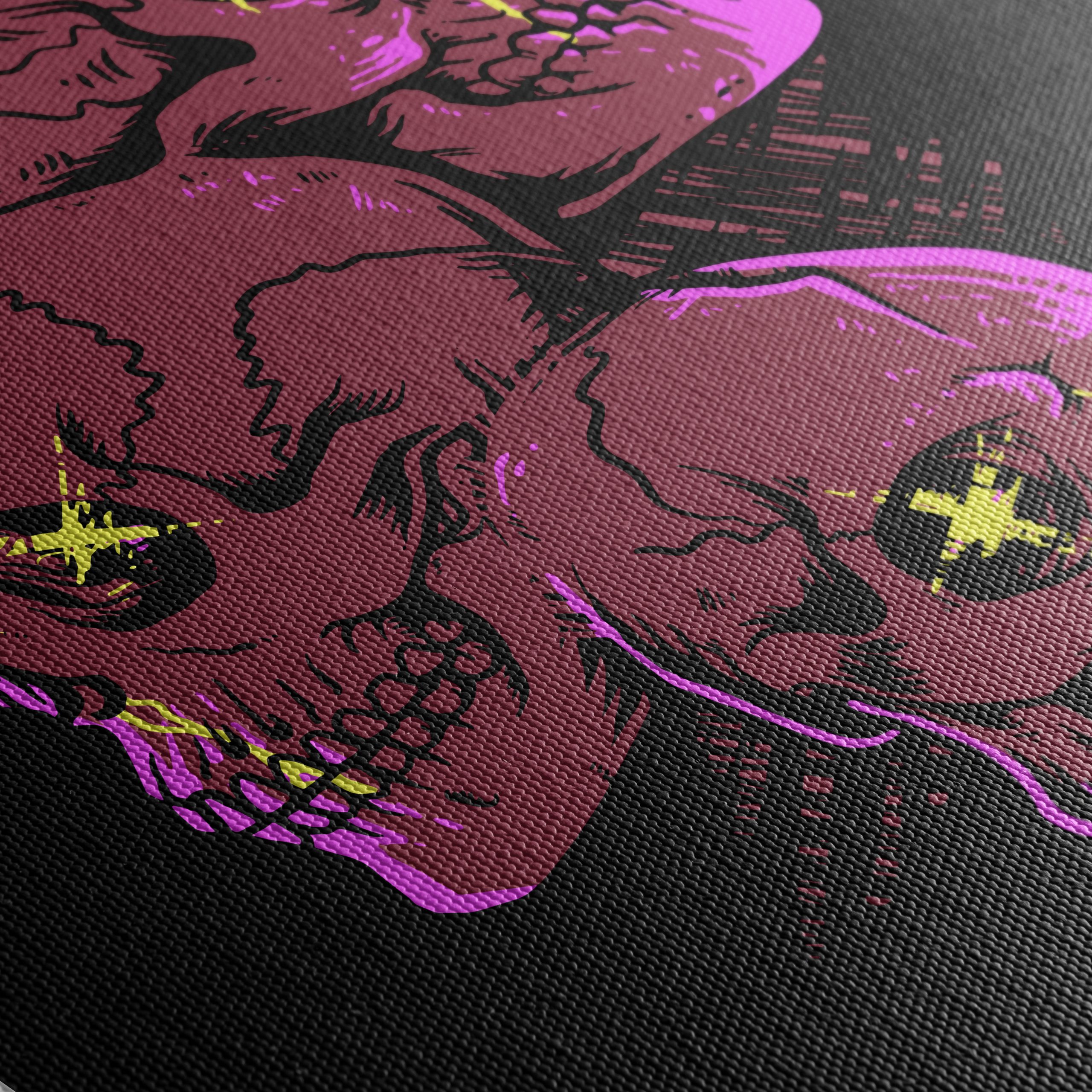 Vibrant Graphic Skull Art for Unique Decor - Image 5