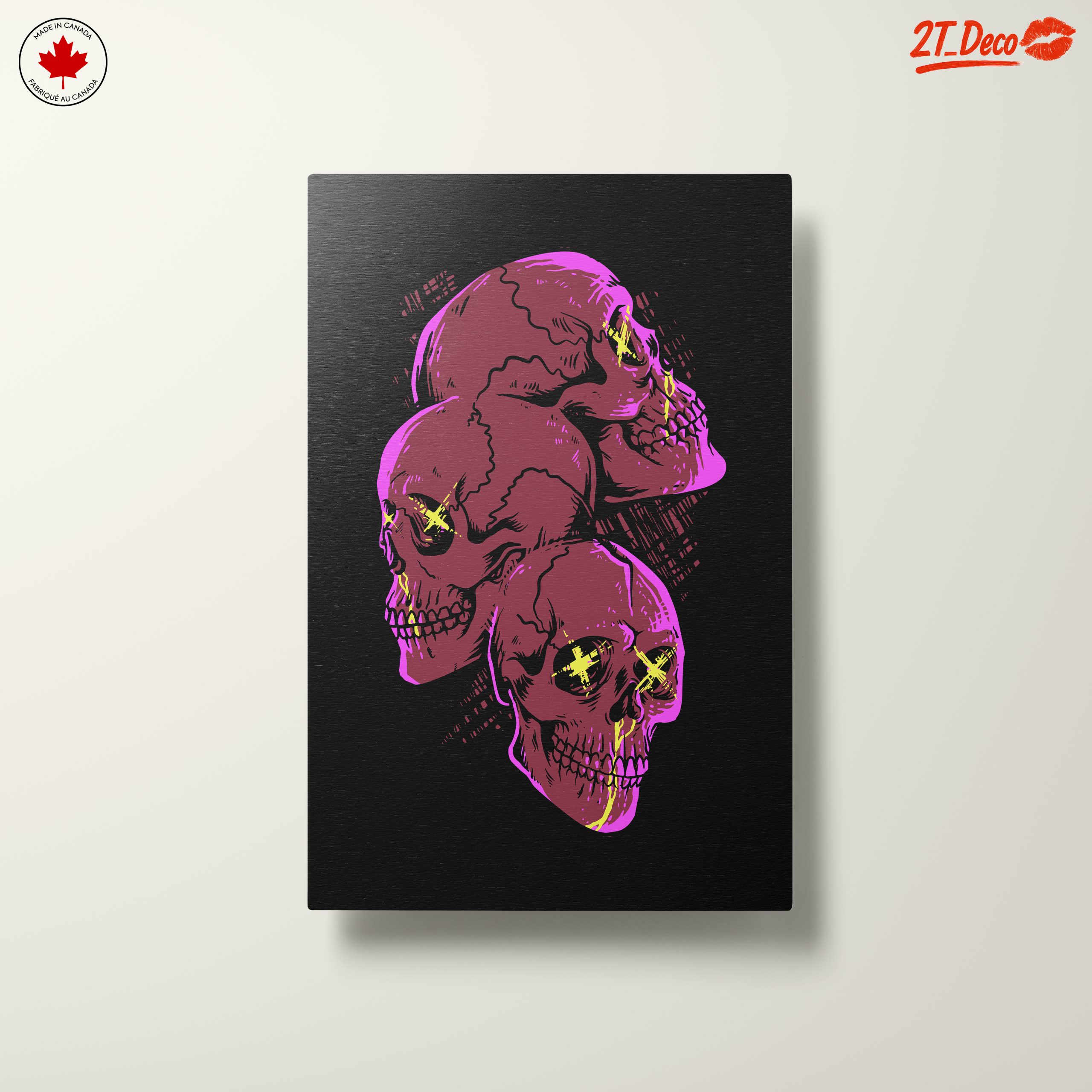 Vibrant Graphic Skull Art for Unique Decor - Image 10