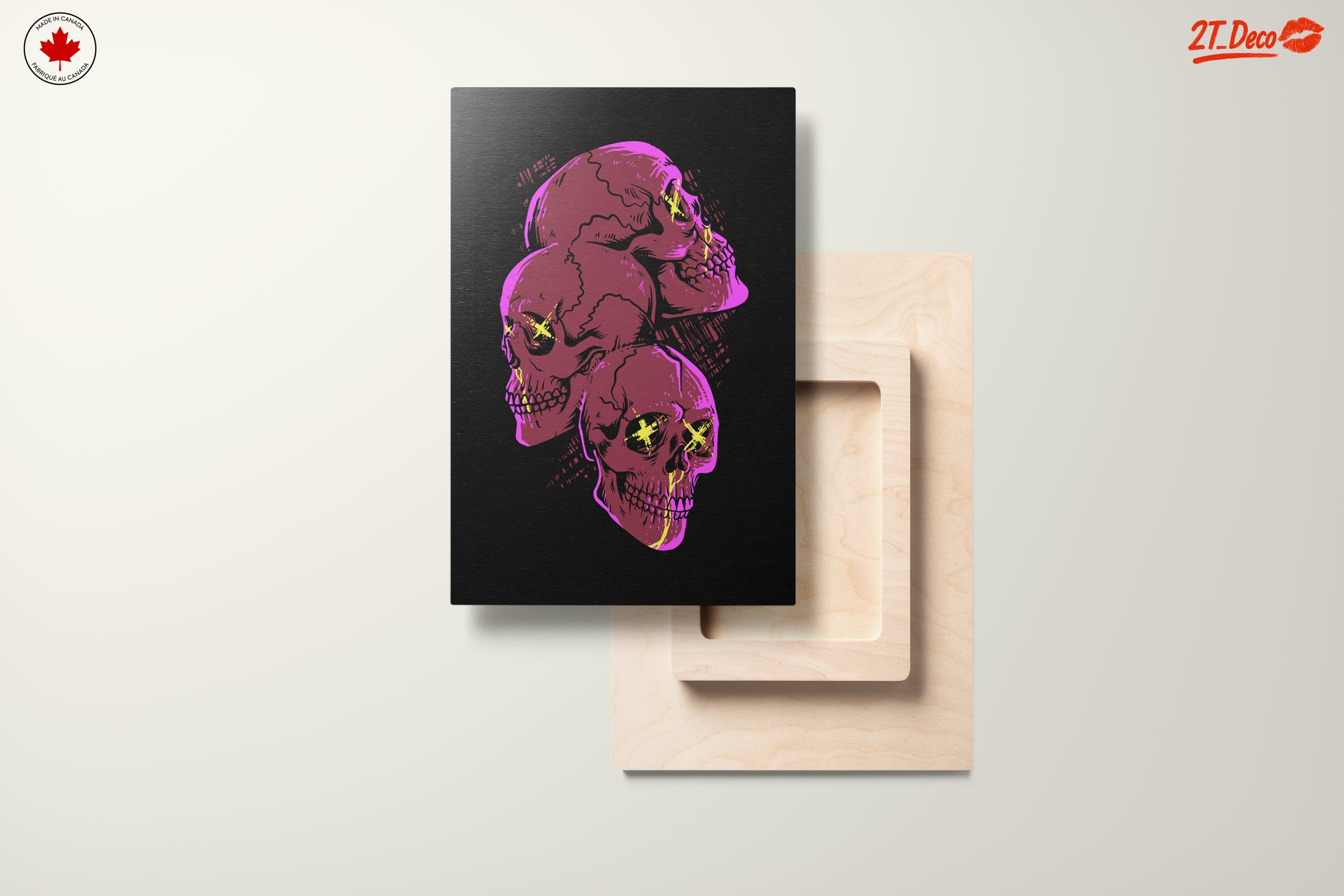 Vibrant Graphic Skull Art for Unique Decor - Image 11