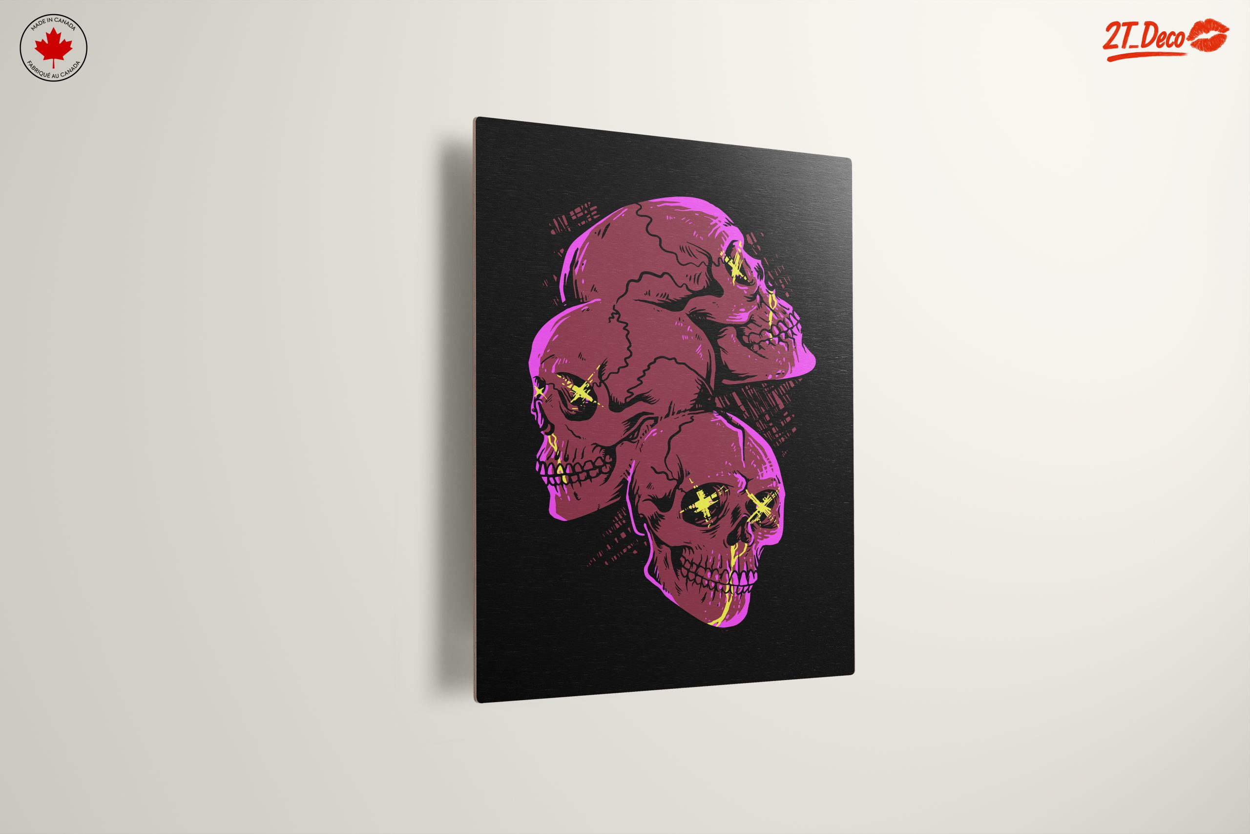 Vibrant Graphic Skull Art for Unique Decor - Image 13