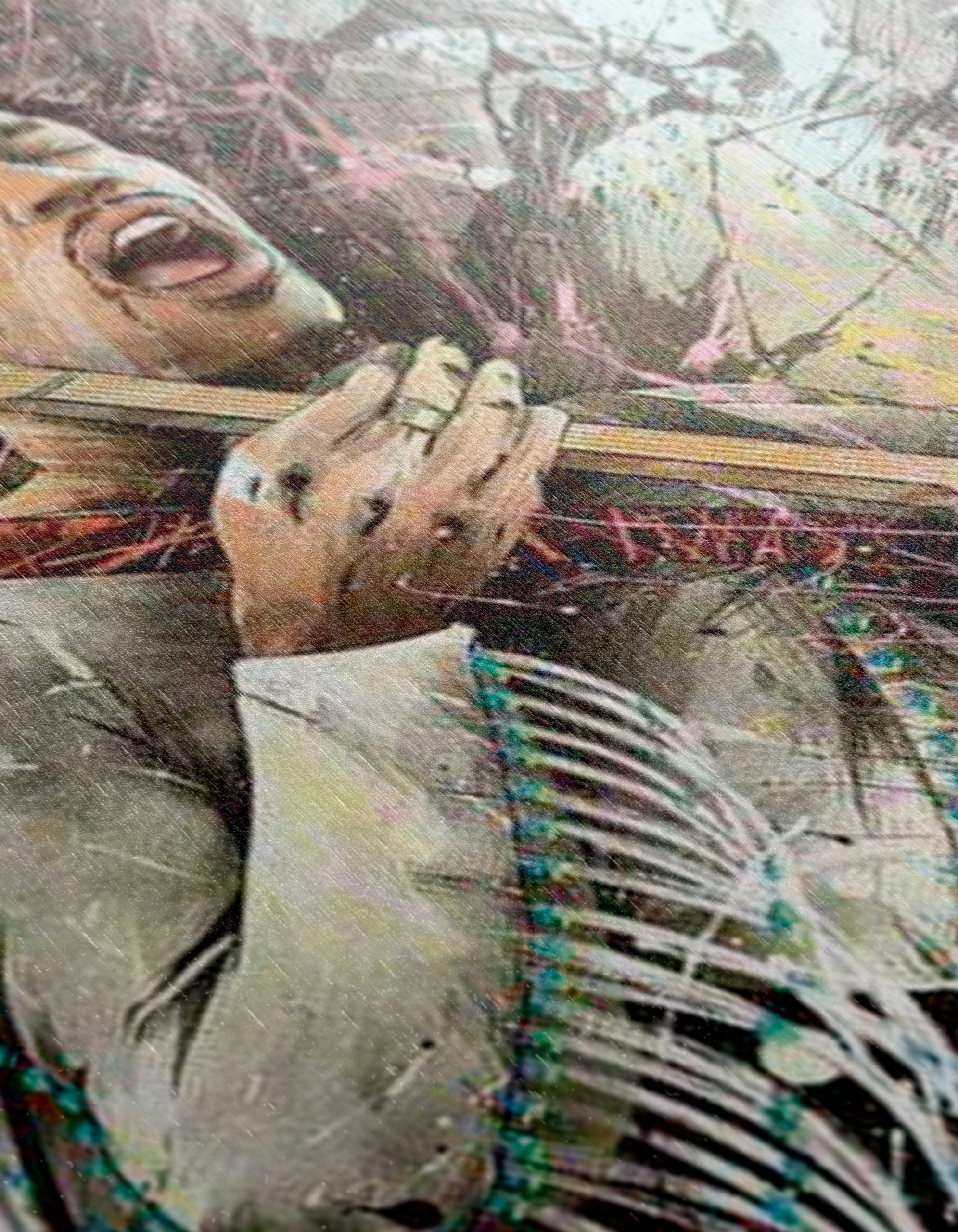 Vibrant Jimi Hendrix Musical Tribute - Image 12