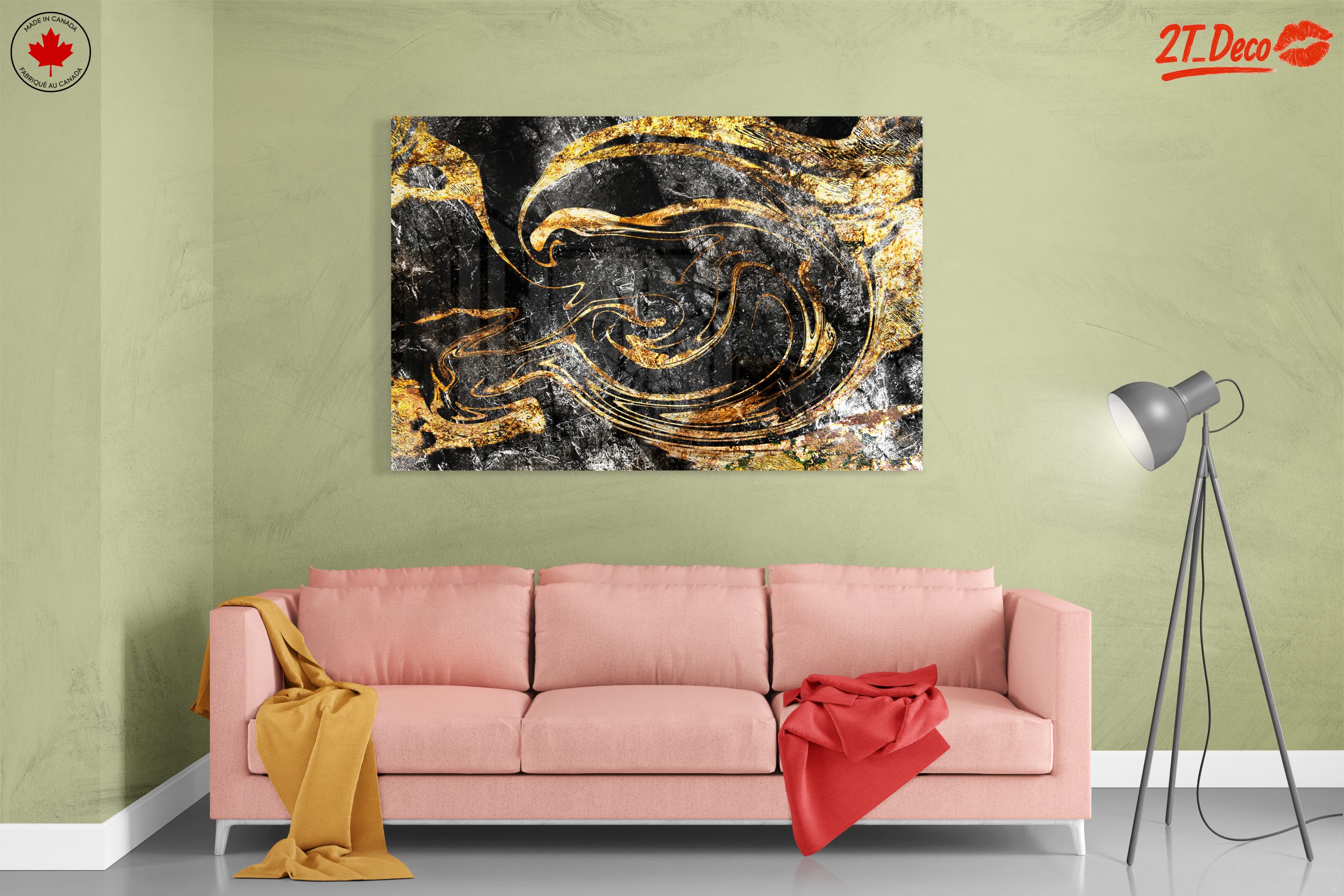 Modern Abstract Texture Wall Art - Image 7