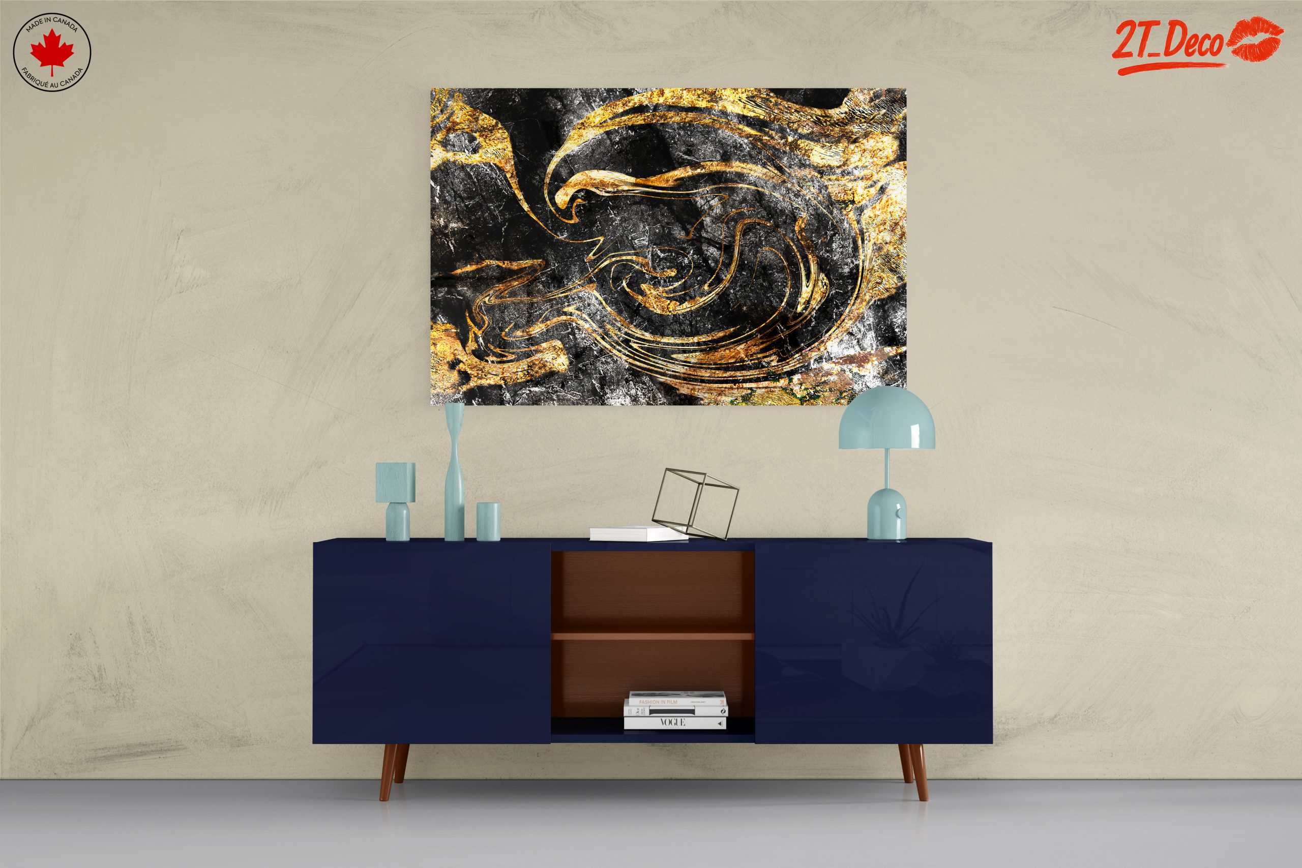 Modern Abstract Texture Wall Art - Image 8