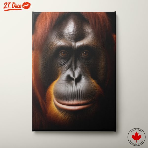 Stunning Primate Portrait Art