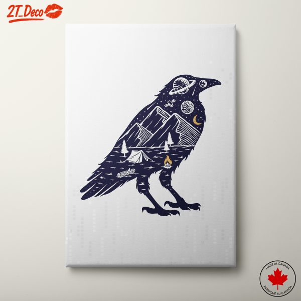 Cosmic Raven Wall Art
