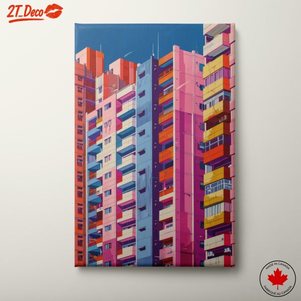 Vibrant Urban Architecture in Contemporary Style