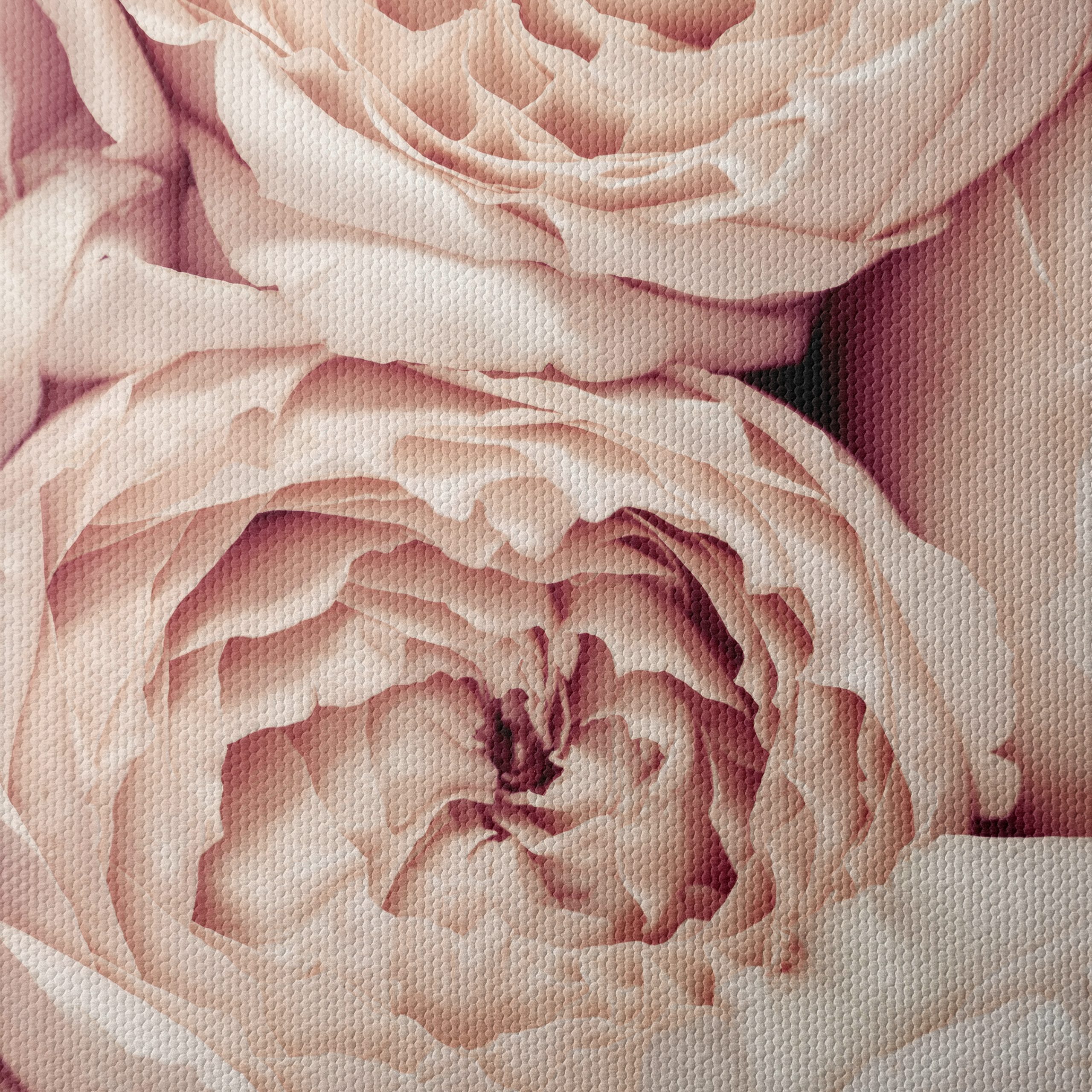 Soft Pink Rose Floral Wall Art - Image 4