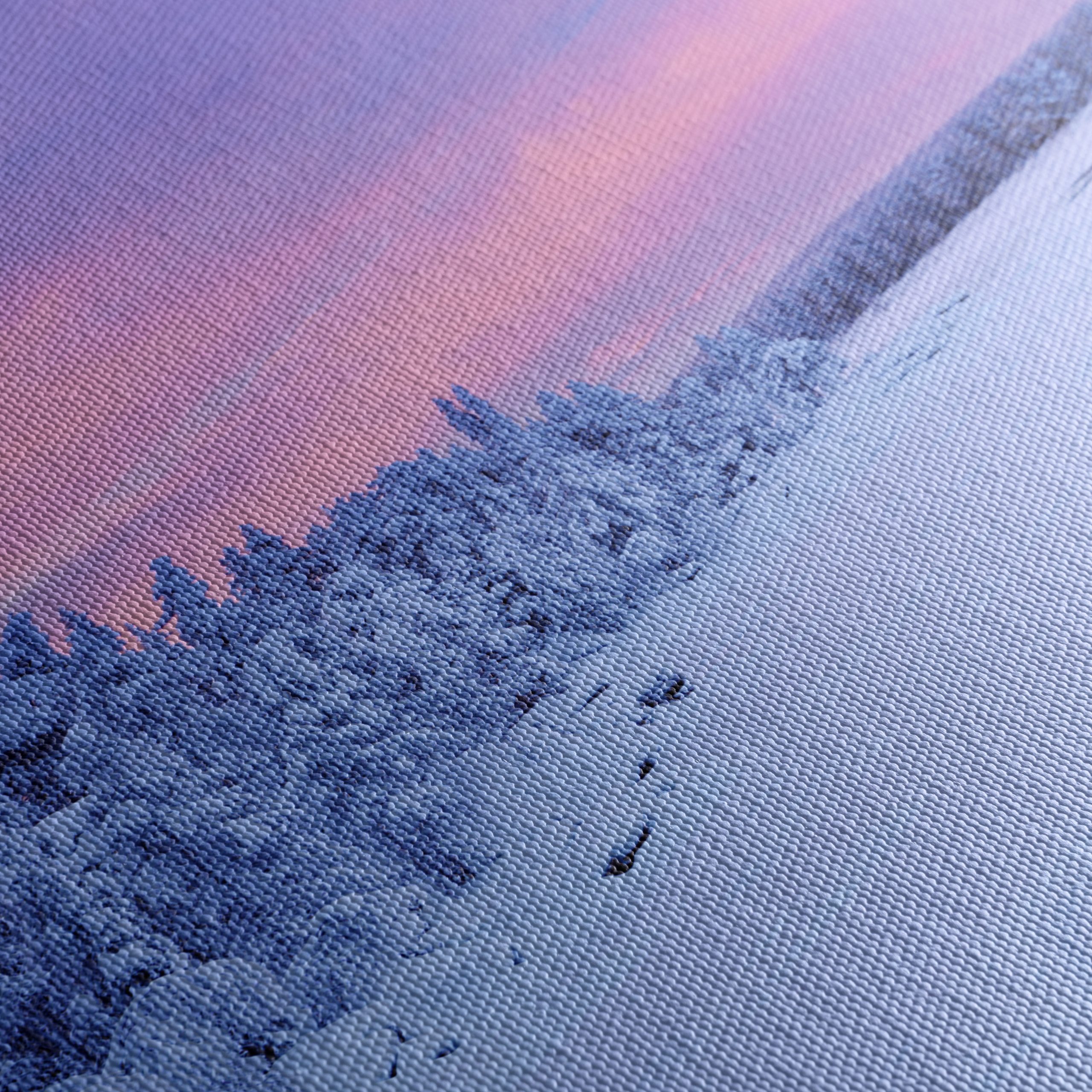 Beautiful Winter Landscape at Dusk - Image 5