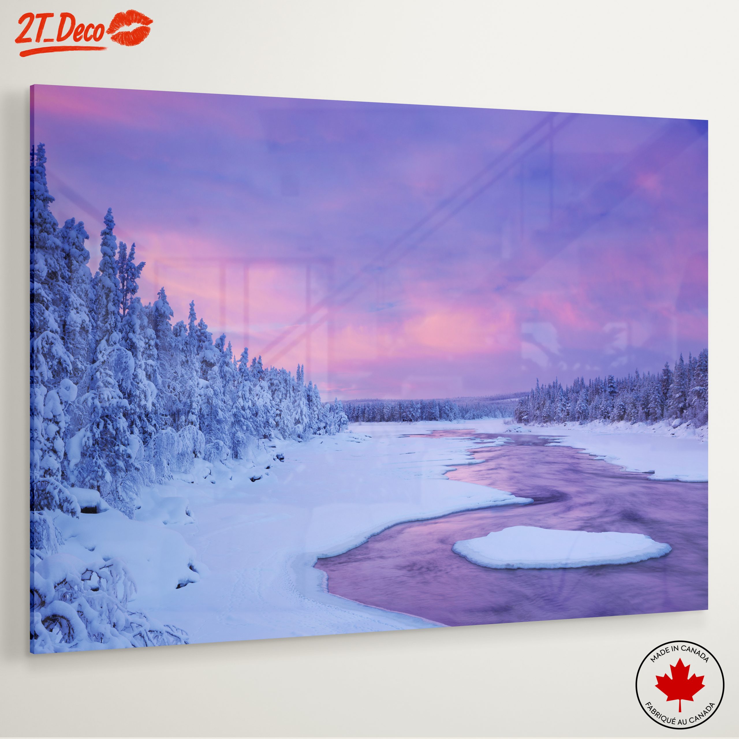 Beautiful Winter Landscape at Dusk - Image 6