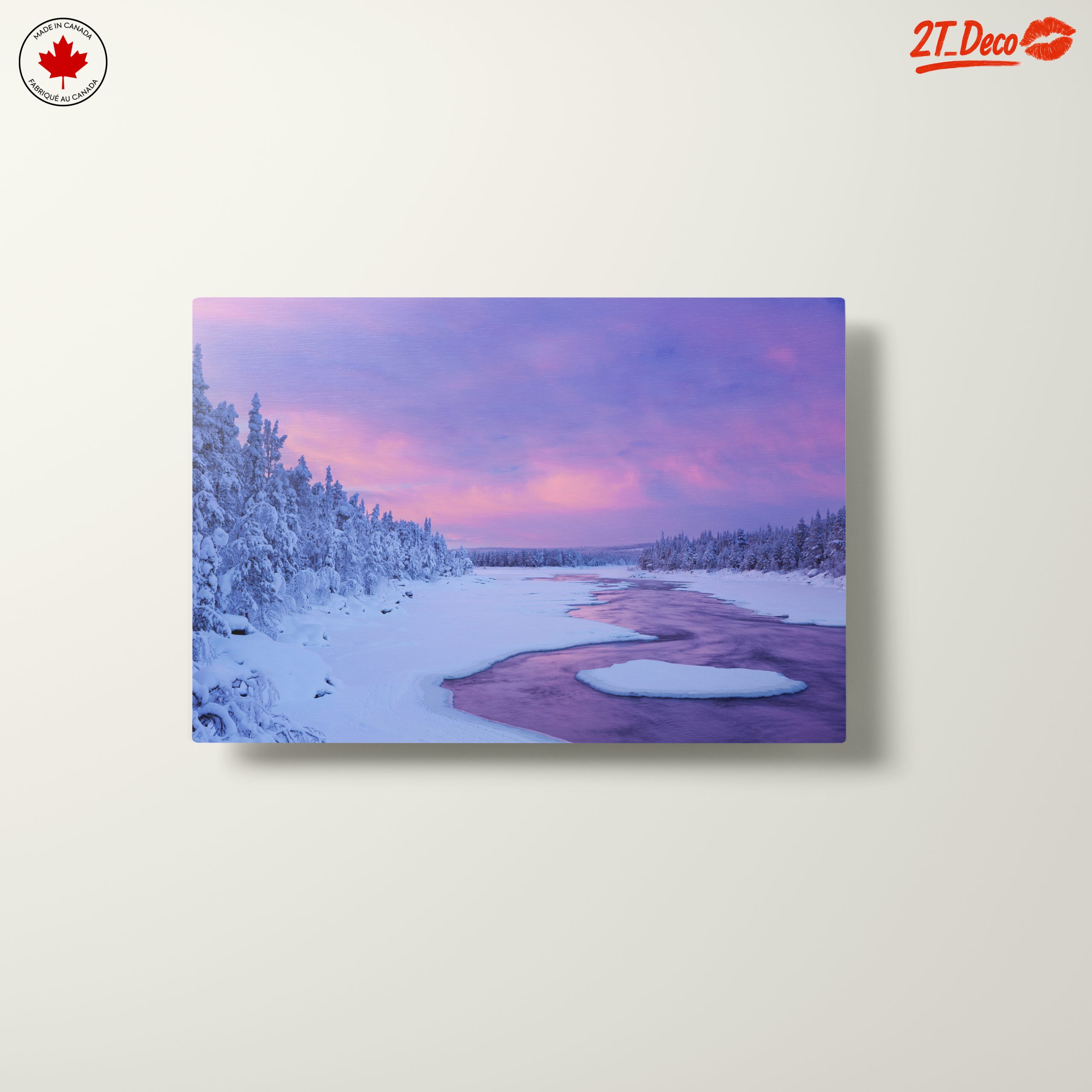 Beautiful Winter Landscape at Dusk - Image 10