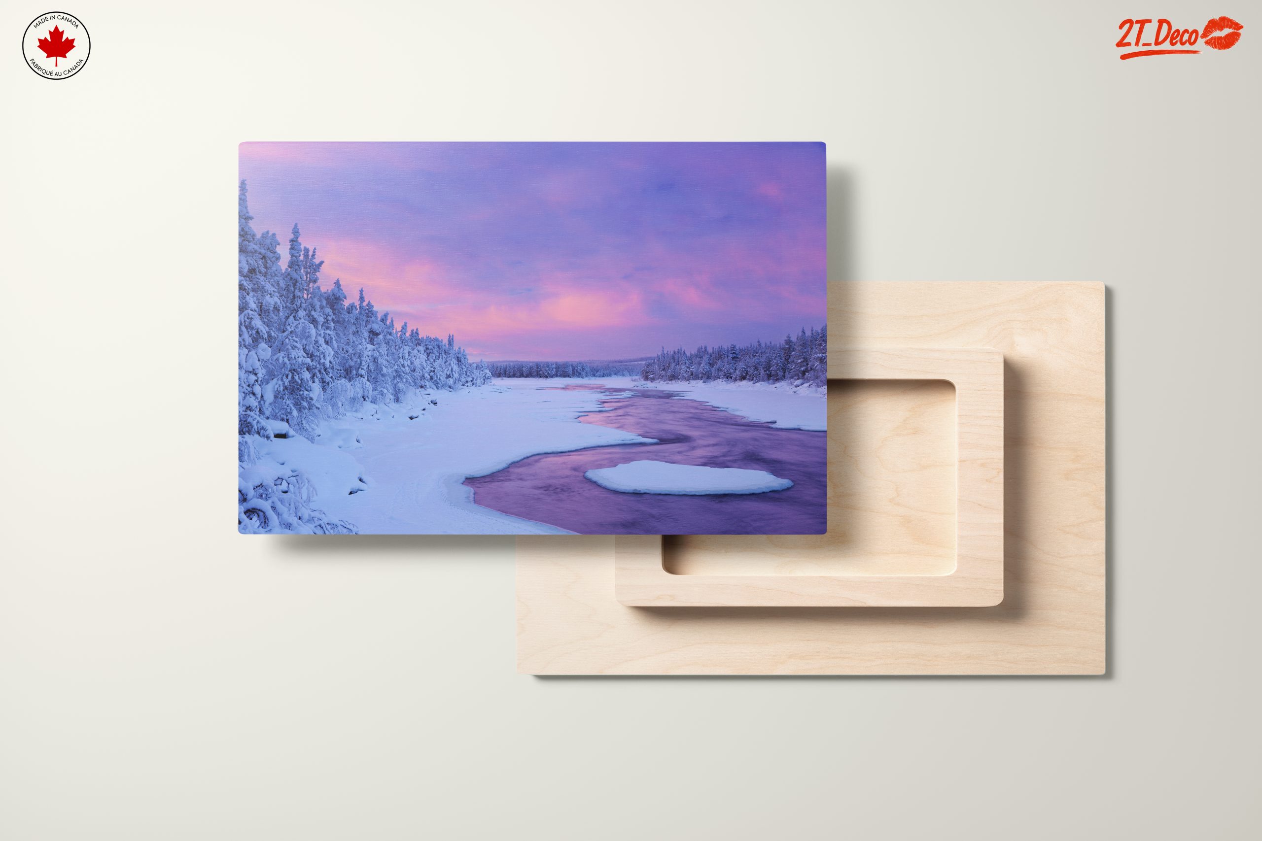 Beautiful Winter Landscape at Dusk - Image 11