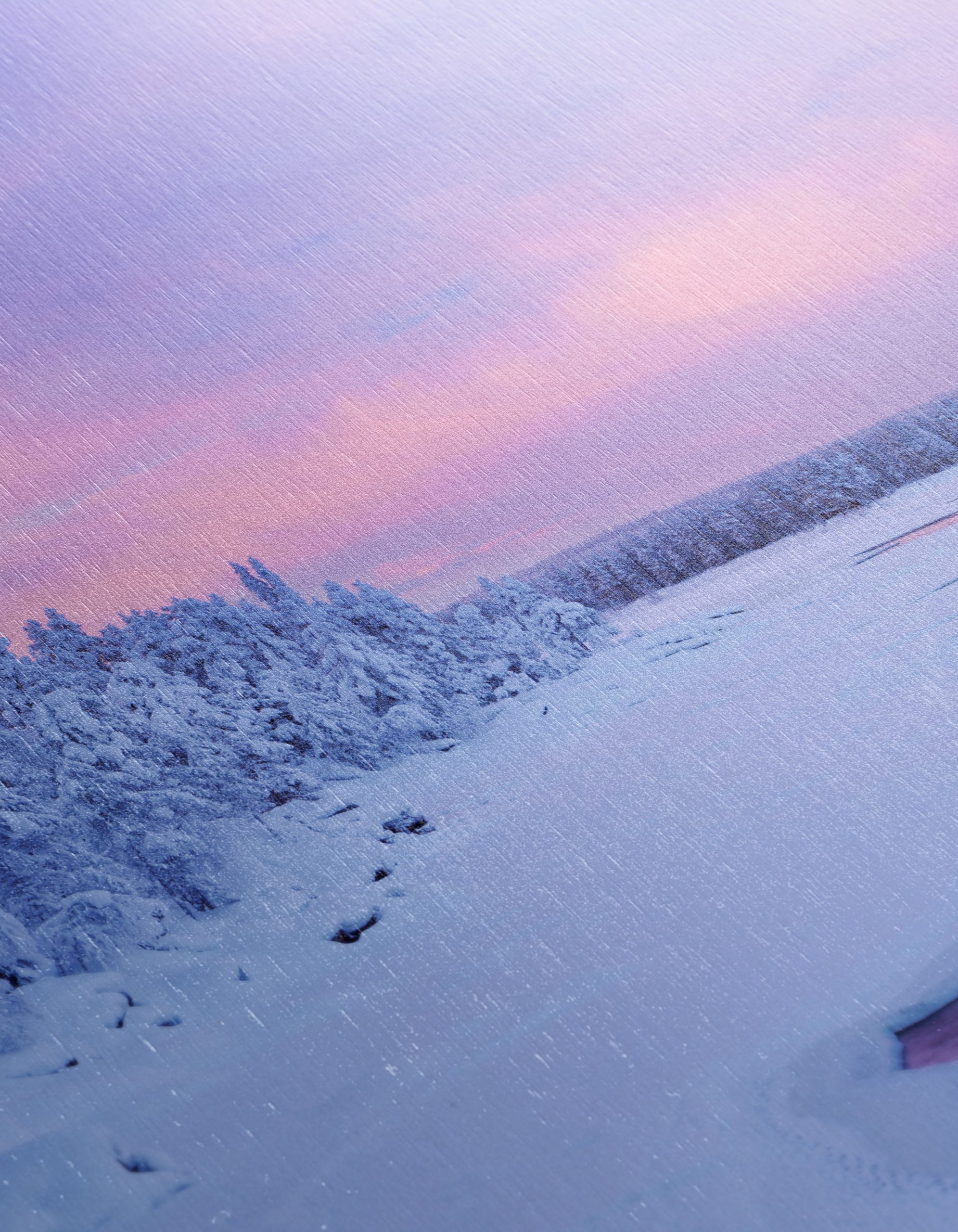 Beautiful Winter Landscape at Dusk - Image 12