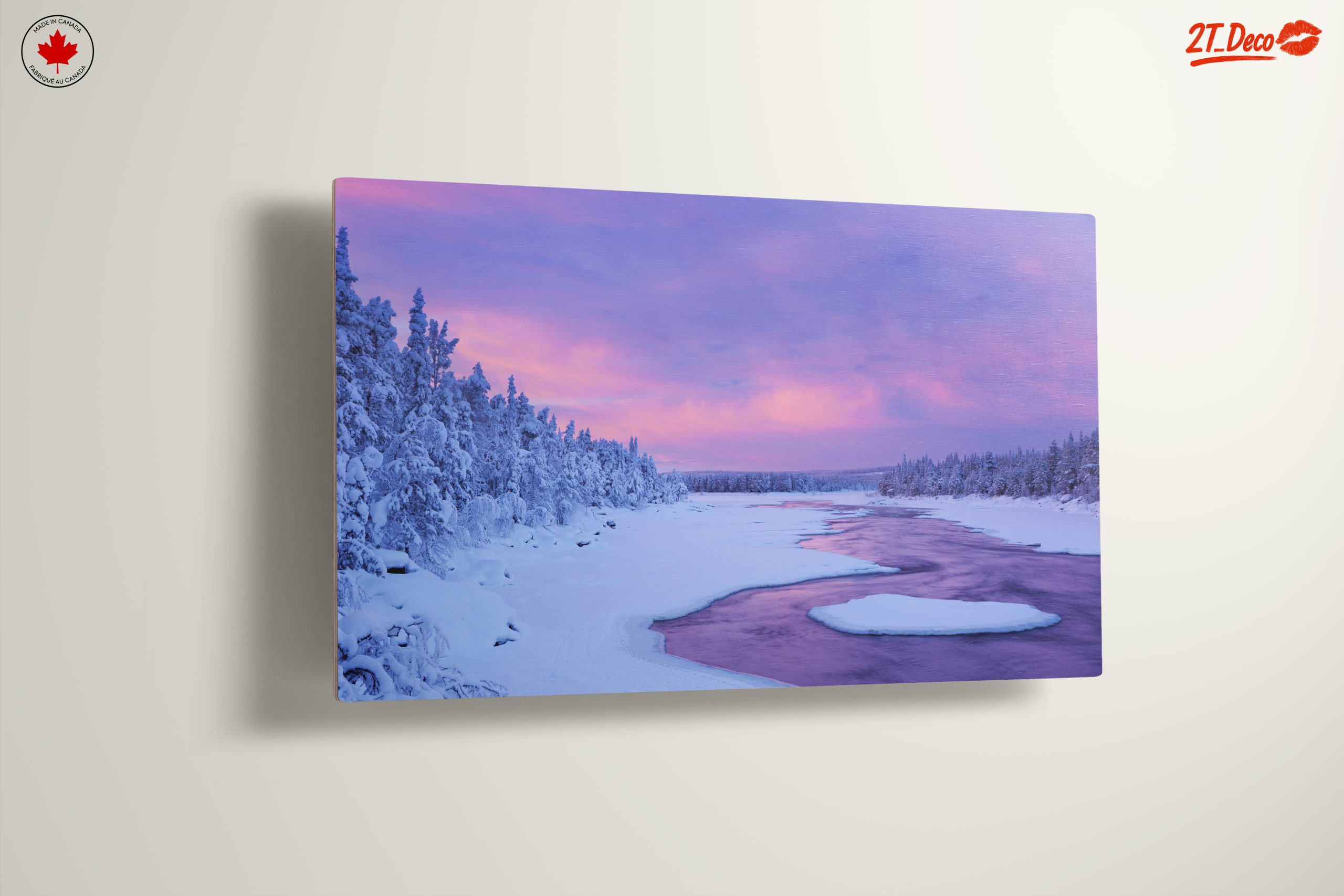 Beautiful Winter Landscape at Dusk - Image 13