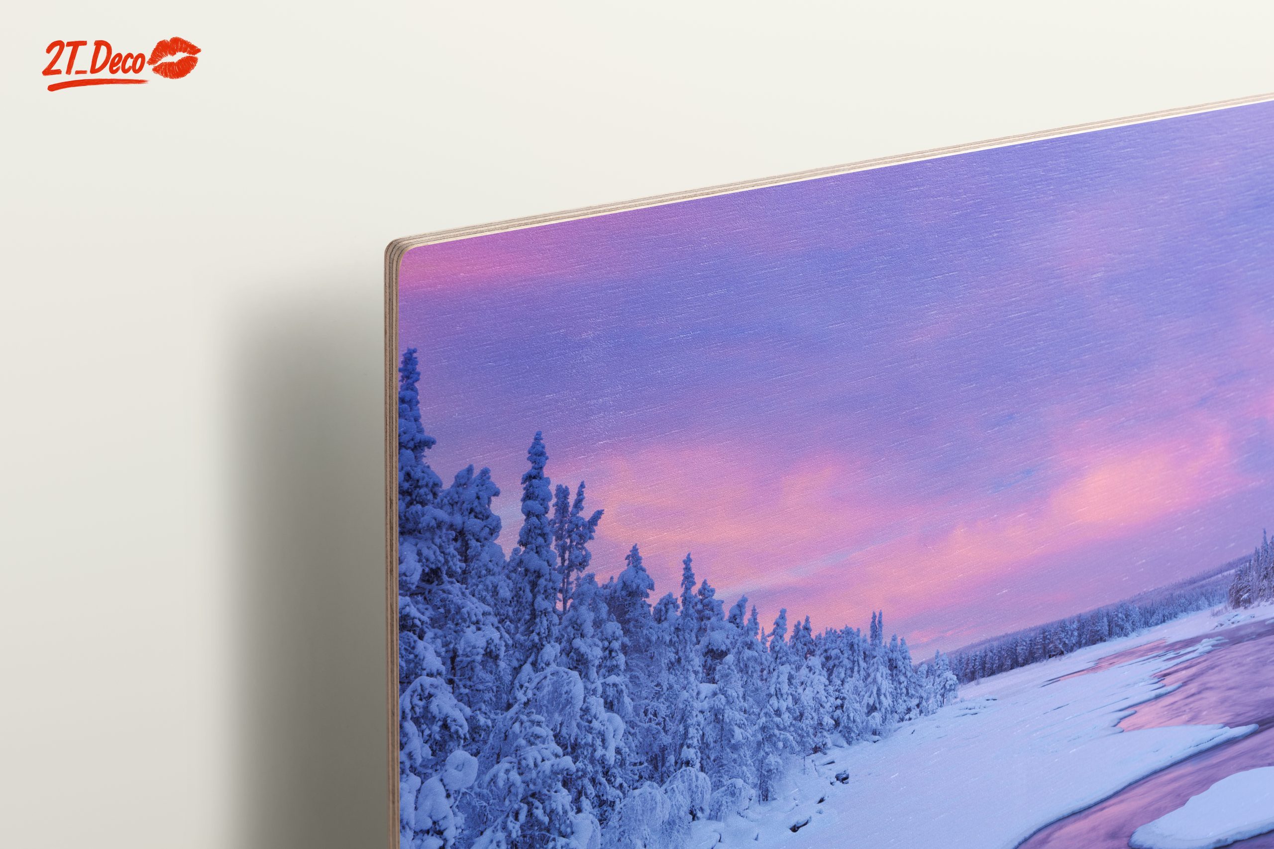 Beautiful Winter Landscape at Dusk - Image 15