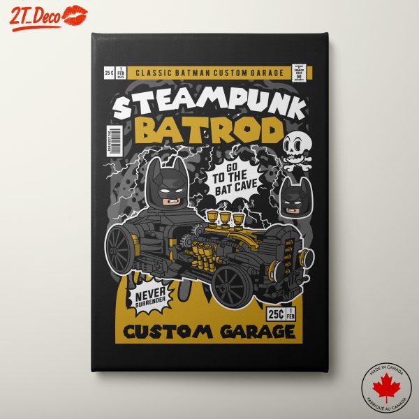 Steampunk Batman Art for Your Wall