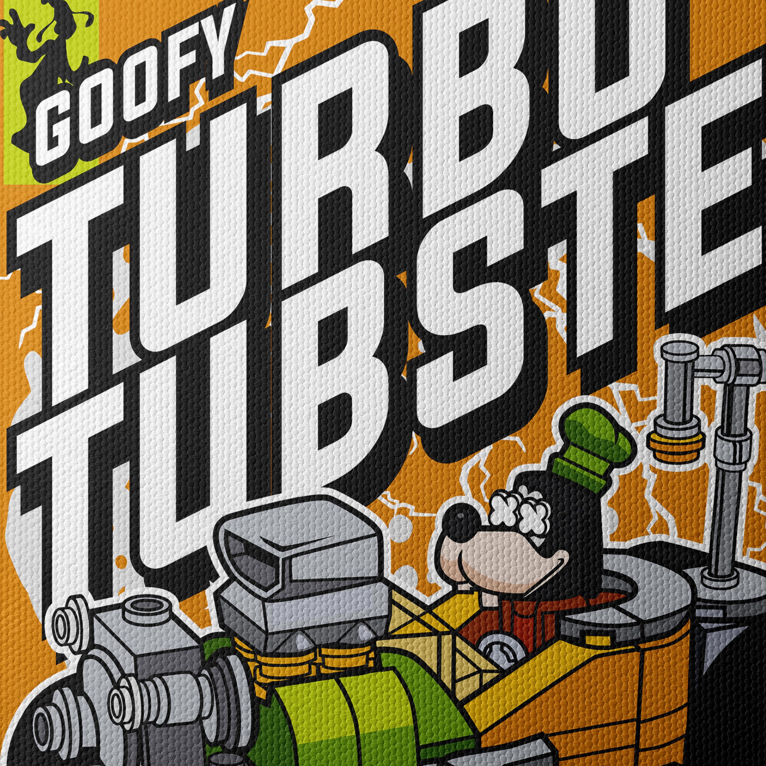 Goofy Turbo Tubster Adventure Art - Image 4