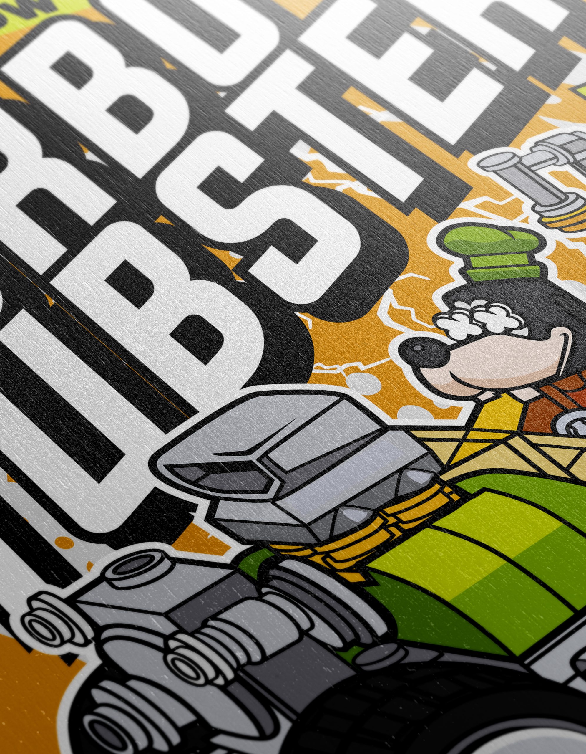Goofy Turbo Tubster Adventure Art - Image 12