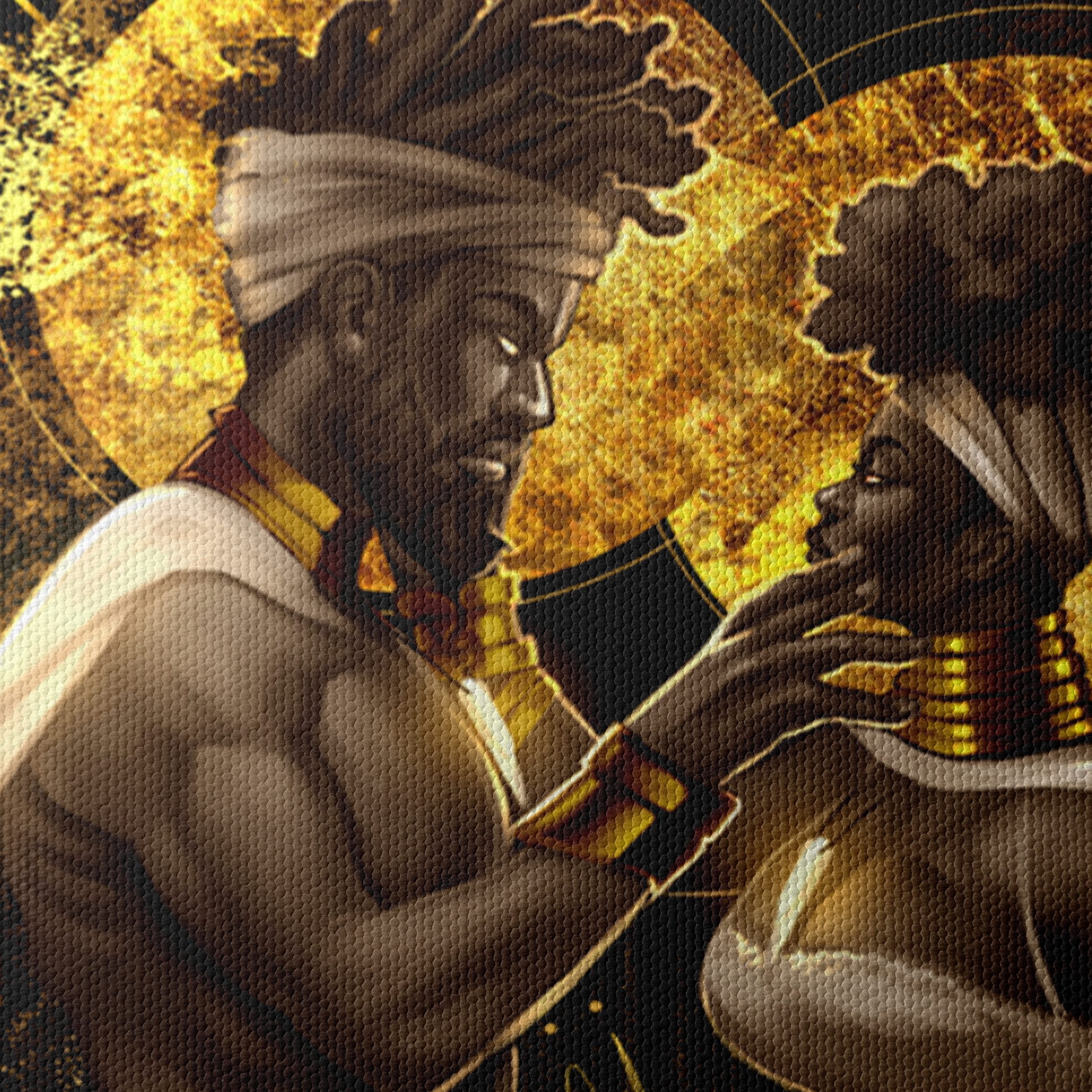 Afrocentric Couple Wall Art - Image 4