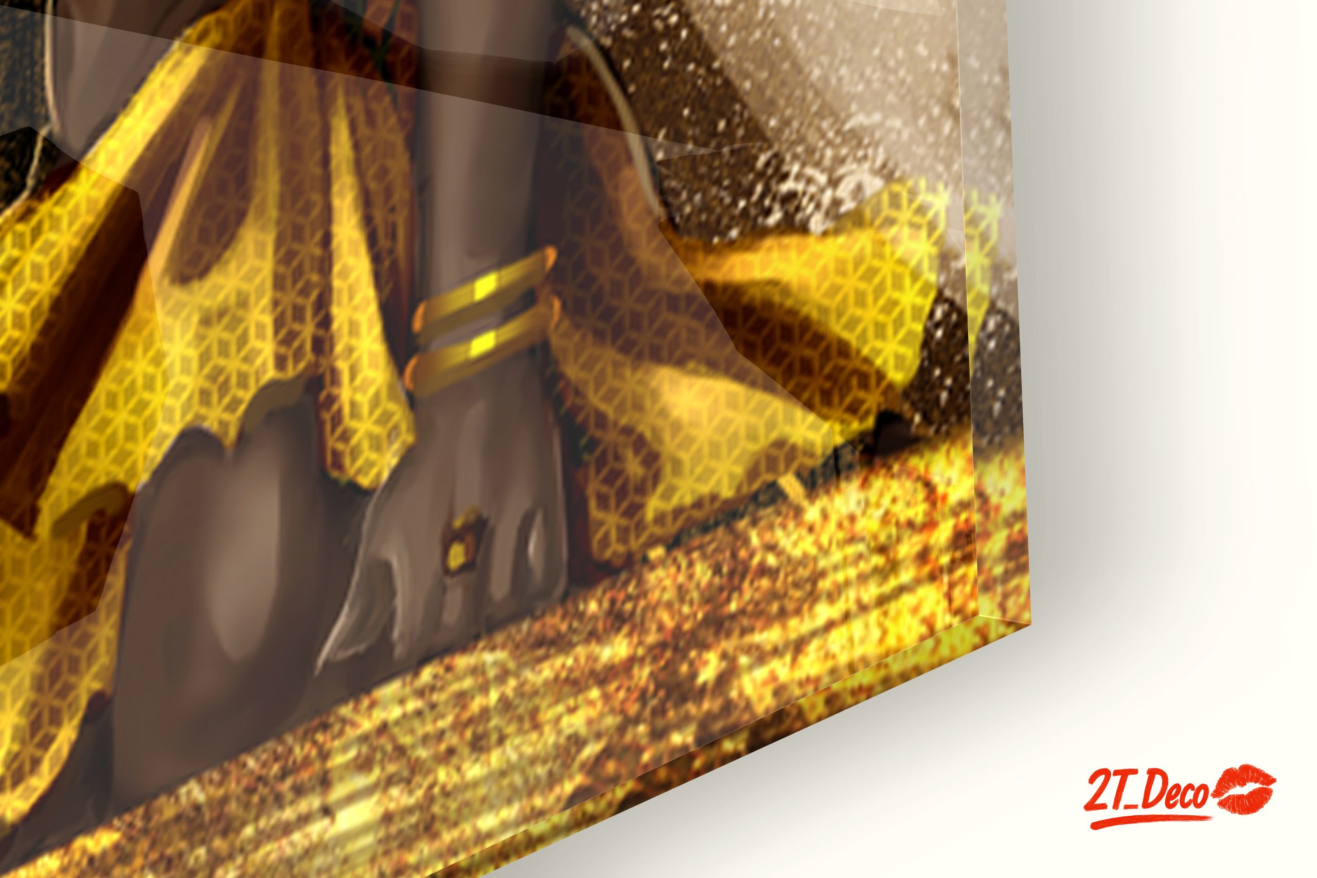 Afrocentric Couple Wall Art - Image 9