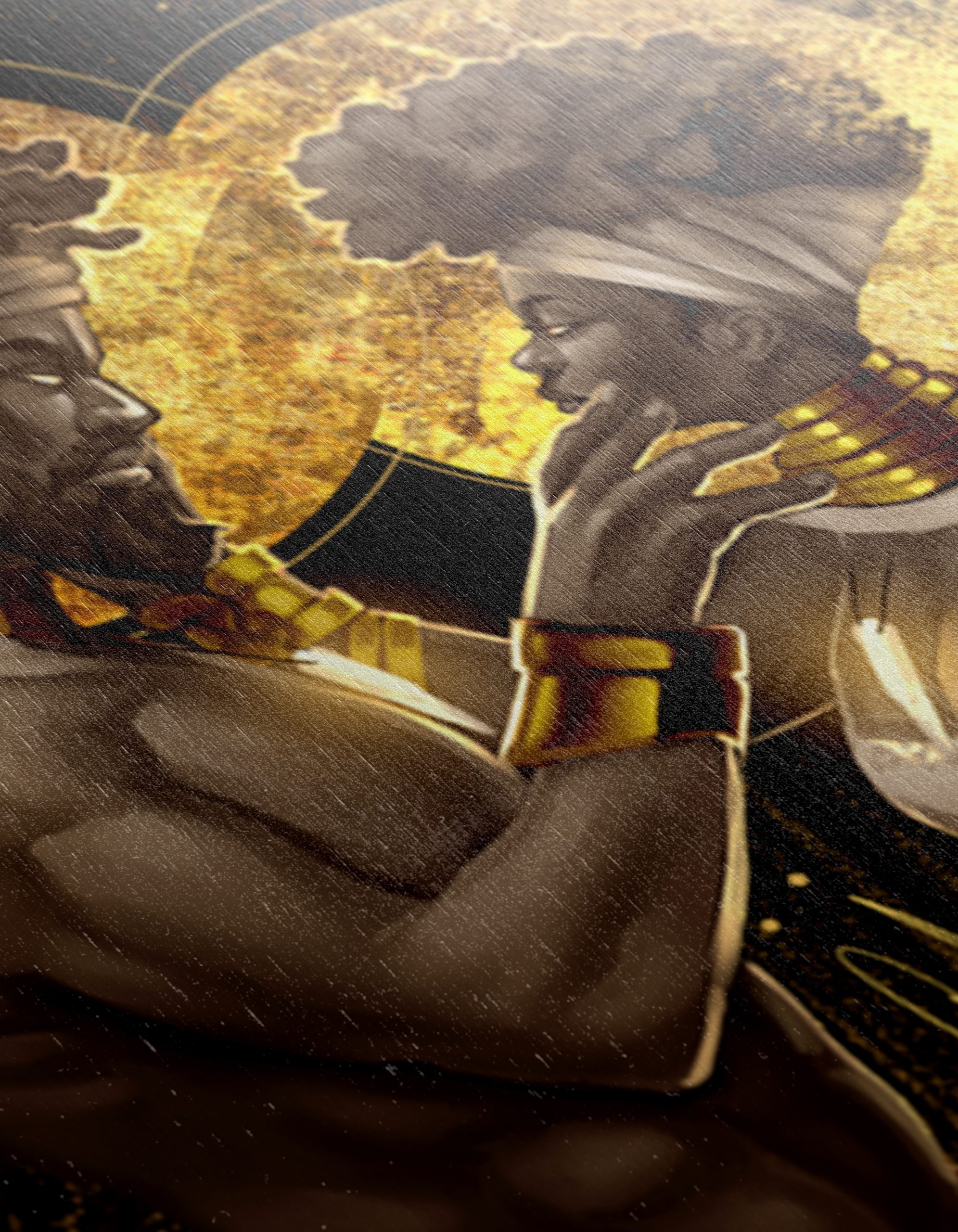 Afrocentric Couple Wall Art - Image 12