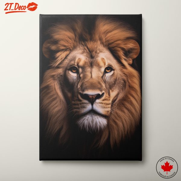 Majestic Lion Portrait Wall Art 8