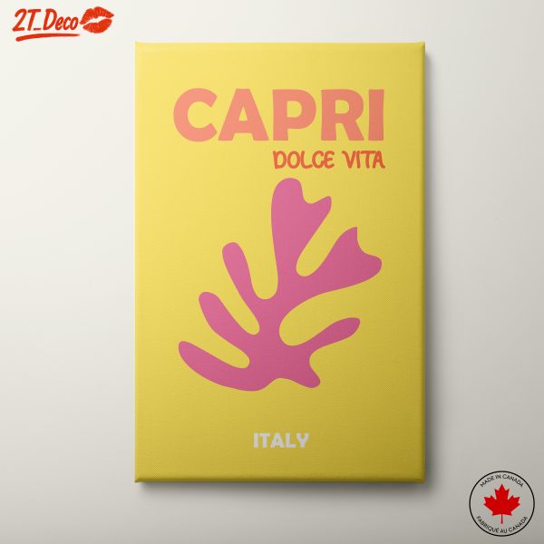 Capri Dolce Vita Poster
