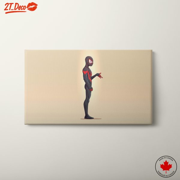 Stylized Spider Man Character Artwork