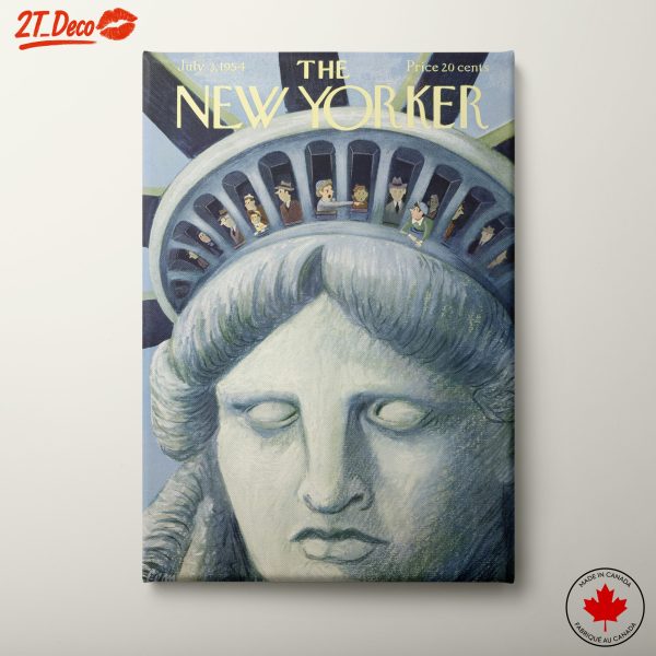 Statue of Liberty New Yorker Art