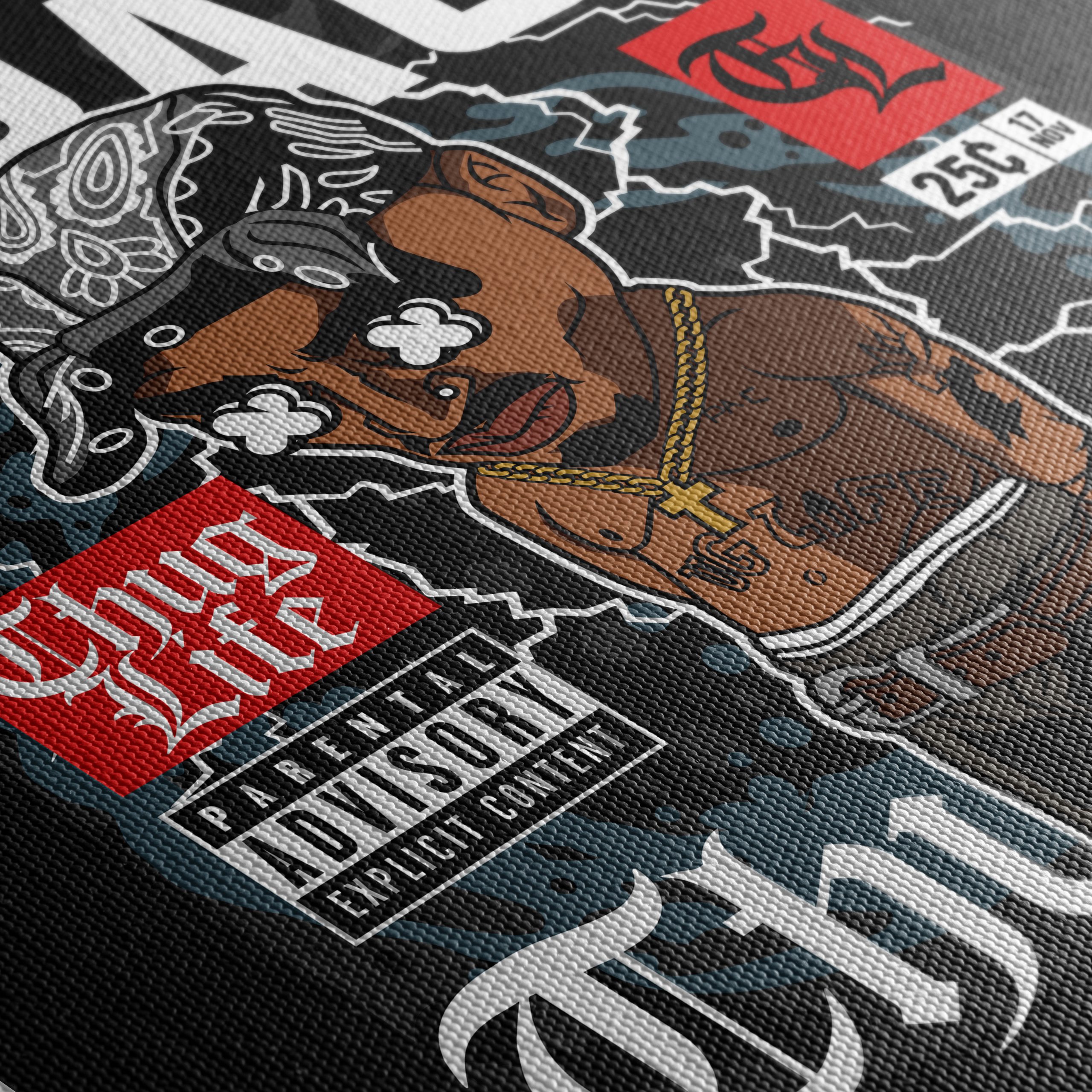 Stylized Tupac Shakur Character Art - Image 5