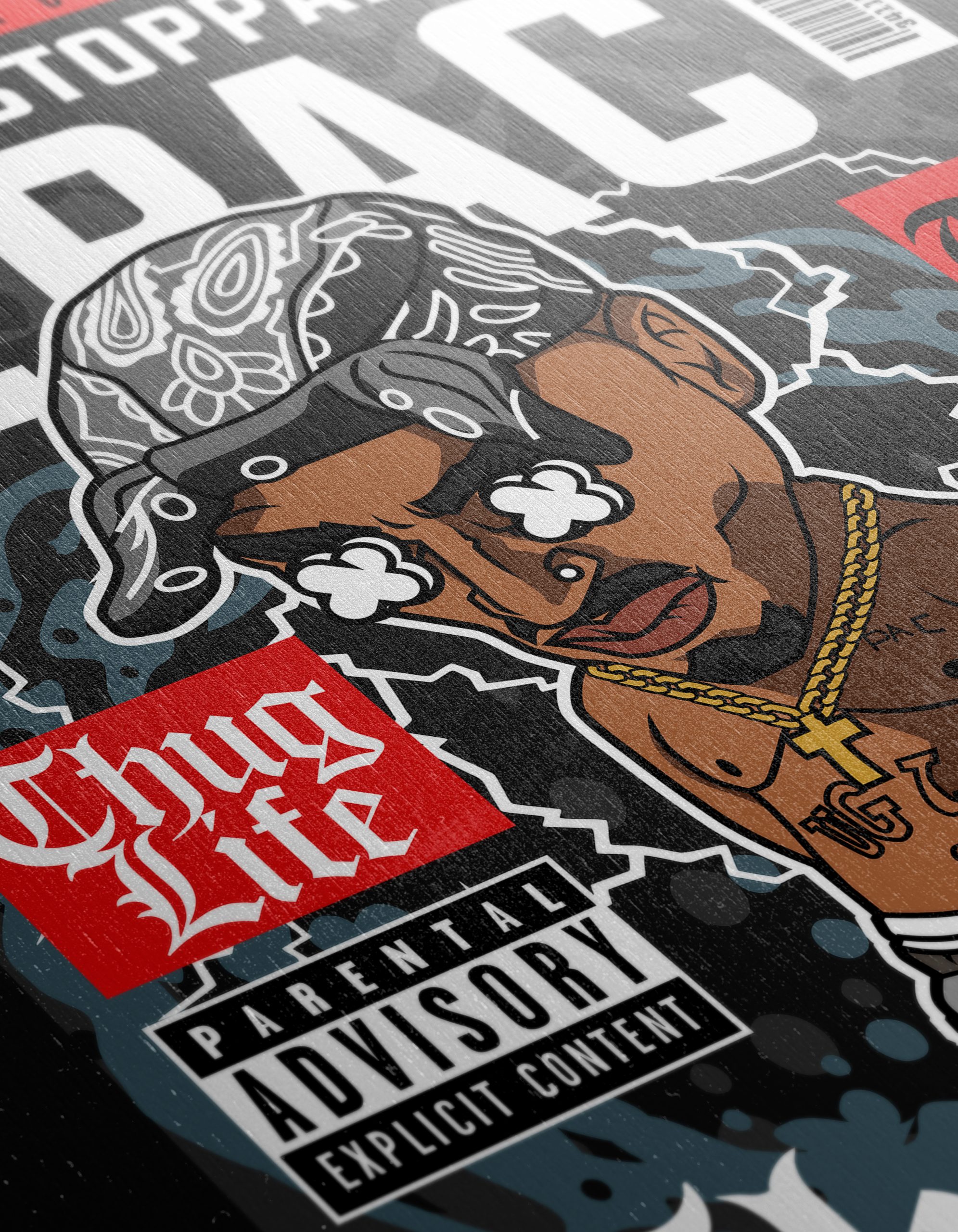 Stylized Tupac Shakur Character Art - Image 12
