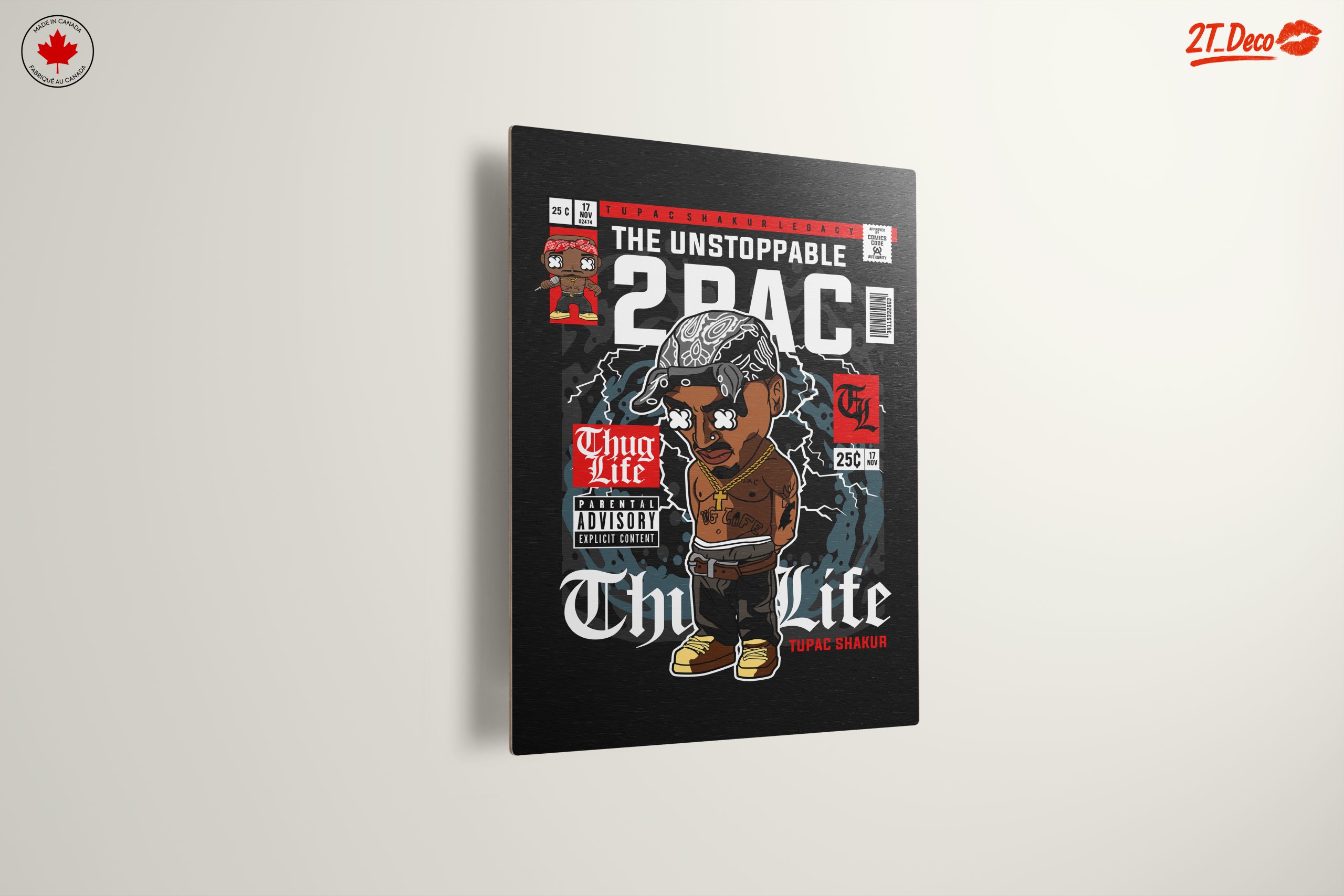 Stylized Tupac Shakur Character Art - Image 13