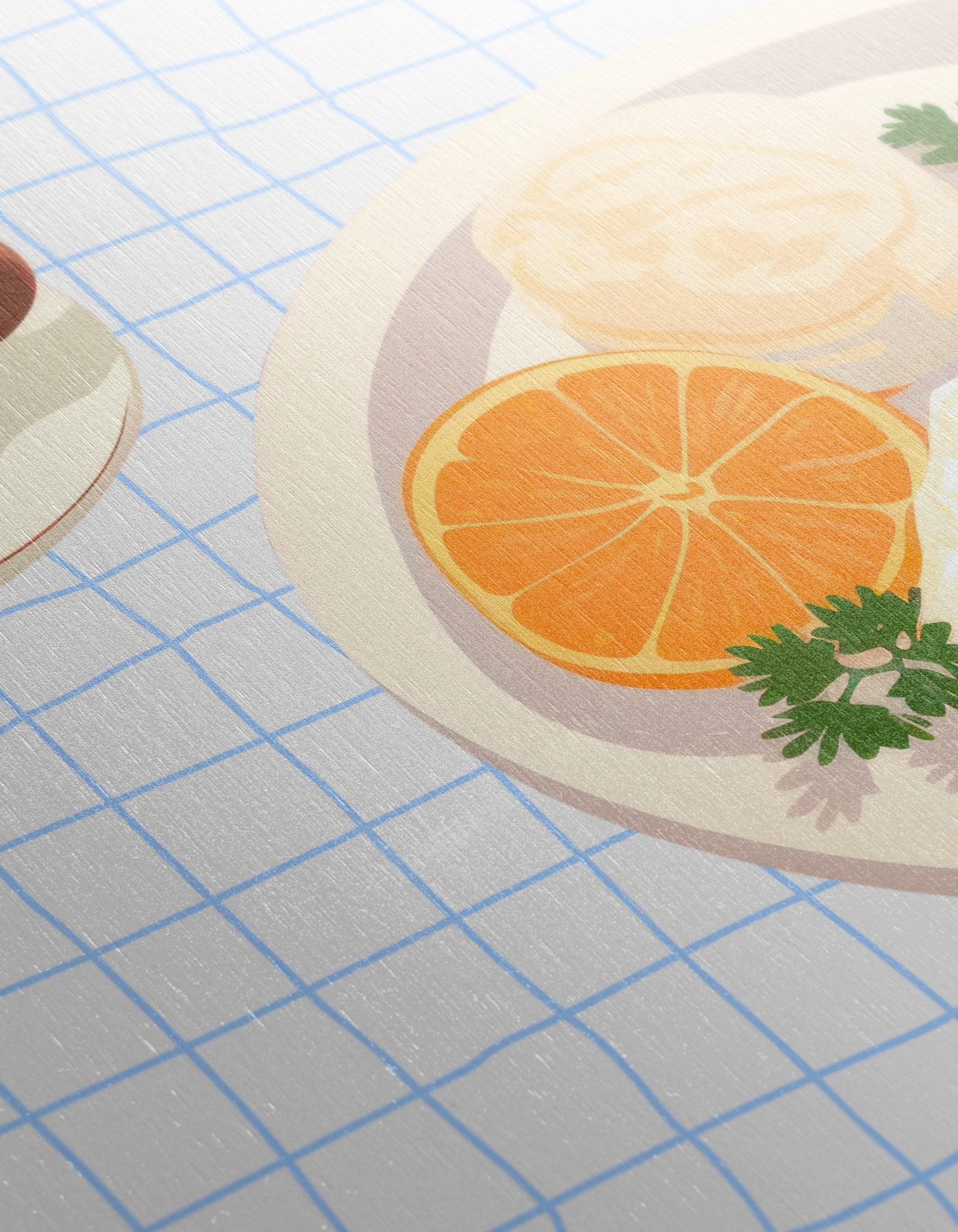 Stylized Breakfast with Eggs and Coffee - Image 12