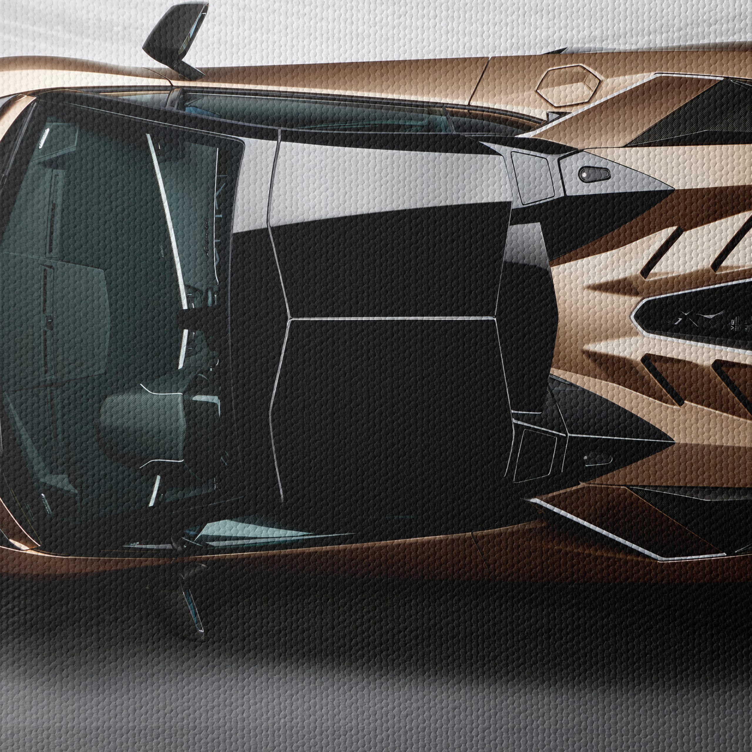 Sleek Supercar Design from Above - Image 4