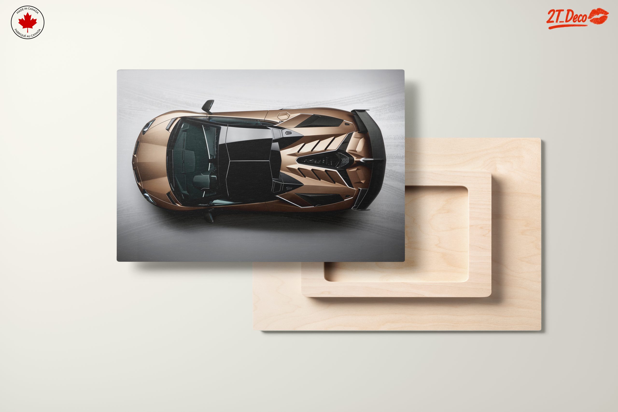 Sleek Supercar Design from Above - Image 11