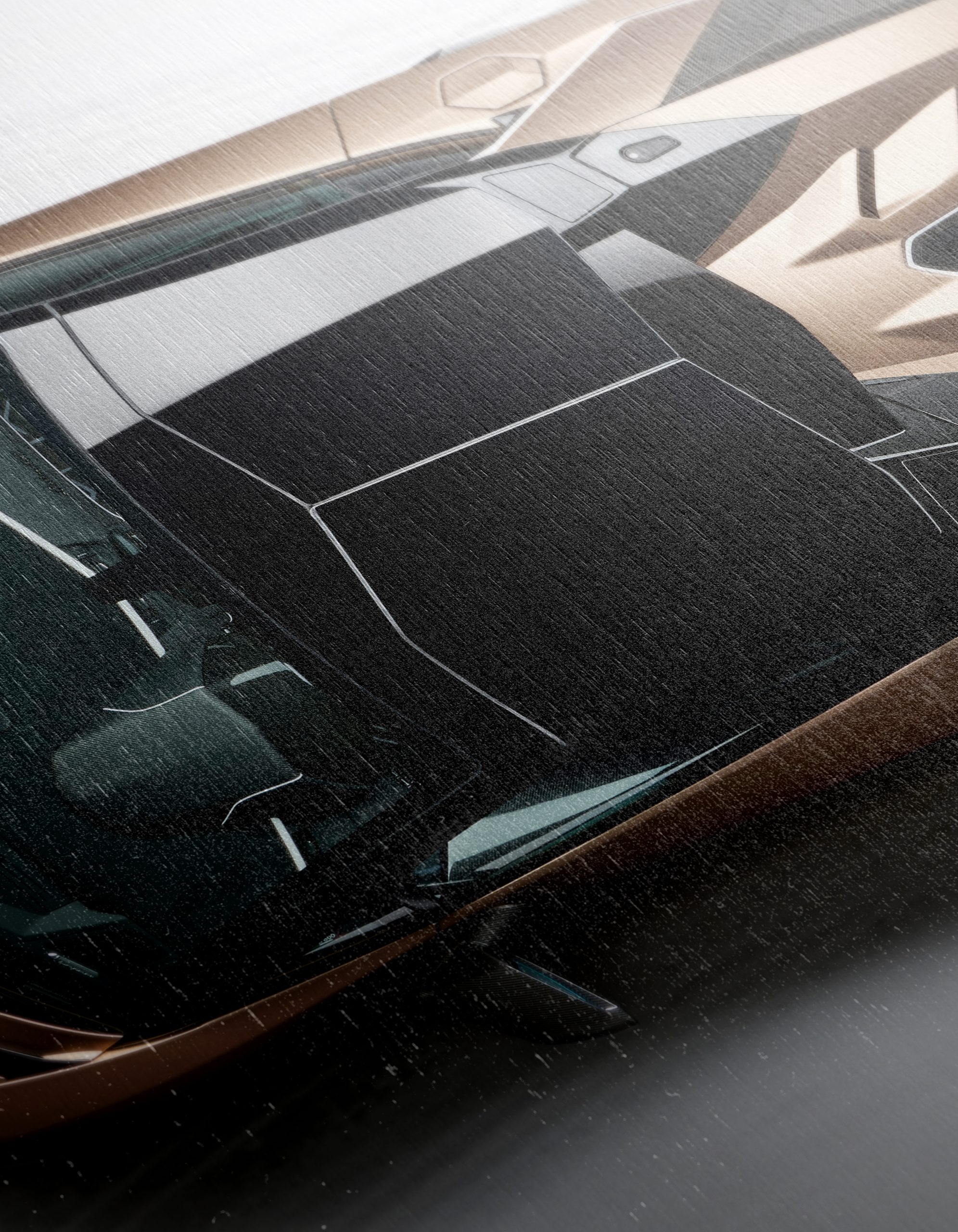 Sleek Supercar Design from Above - Image 12
