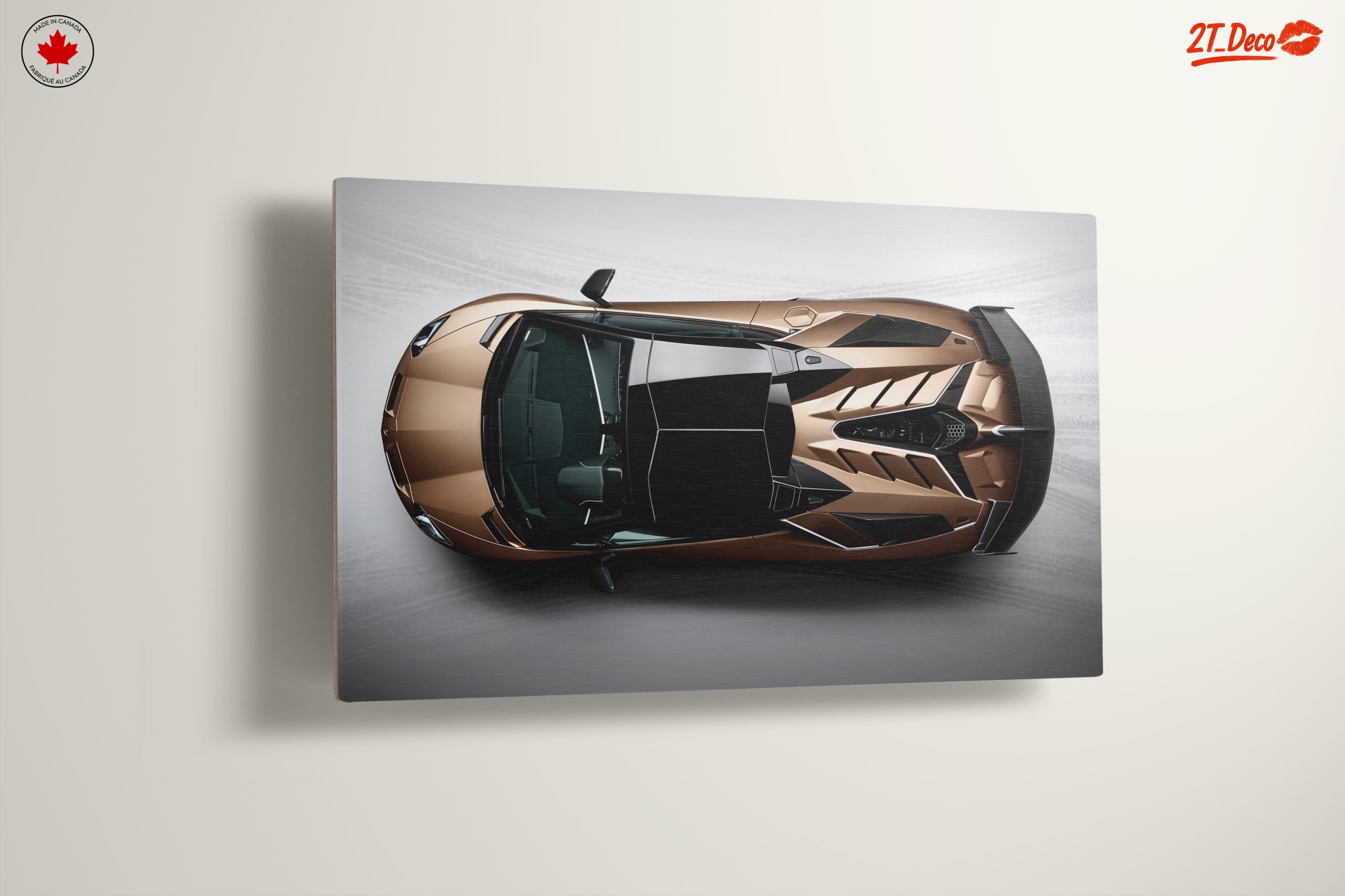 Sleek Supercar Design from Above - Image 13