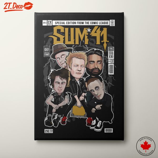 Sum 41 Band Funkos Art