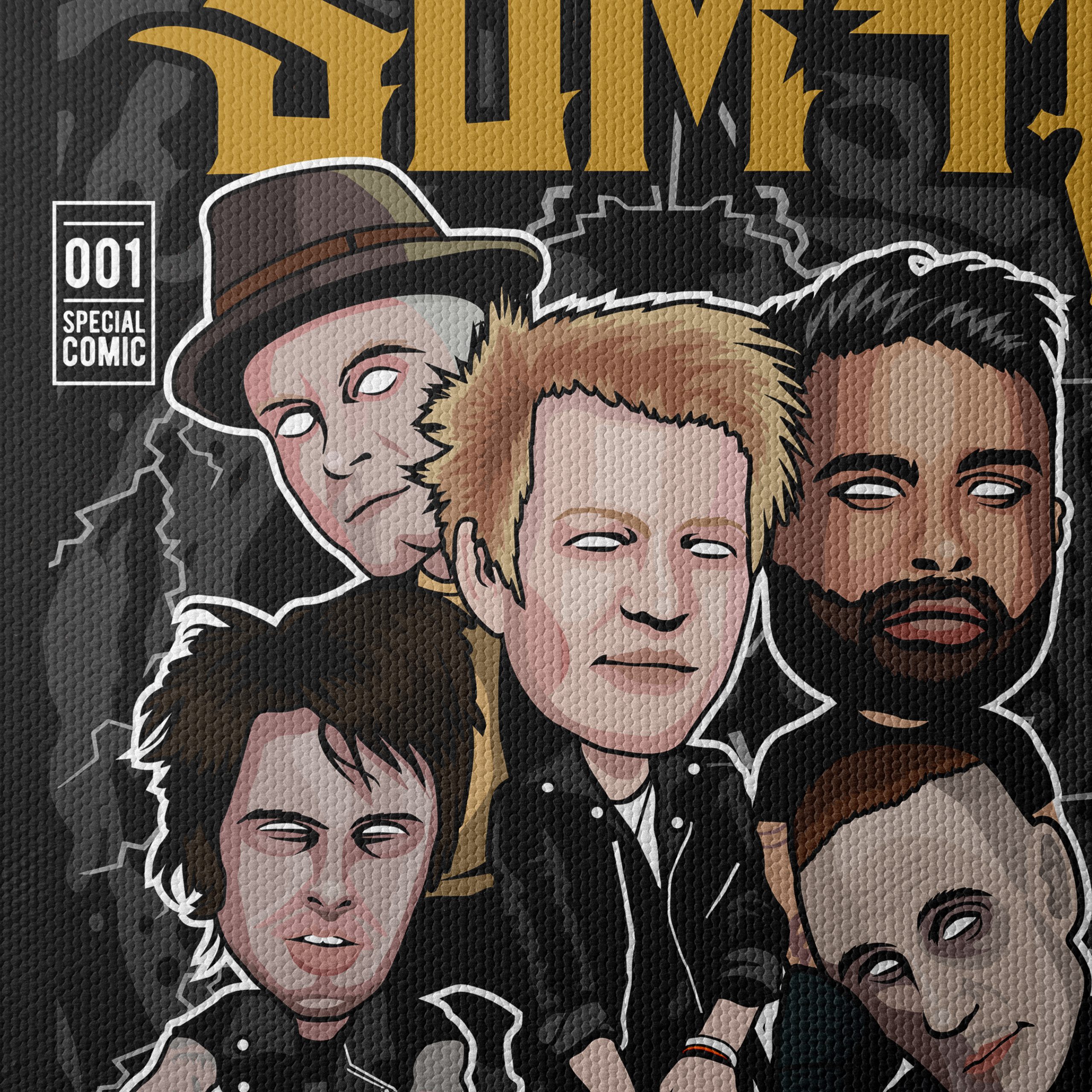 Sum 41 Band Funkos Art - Image 4