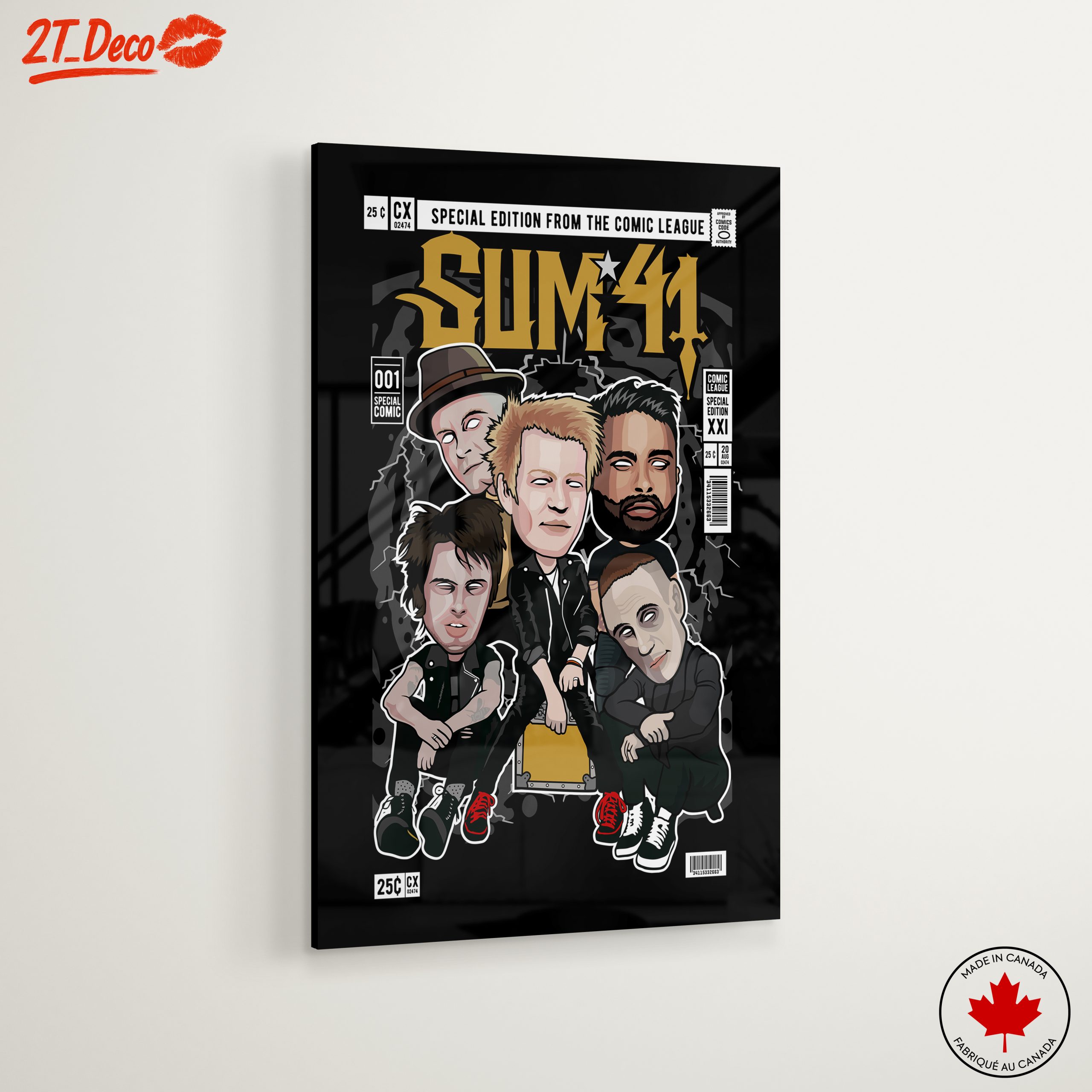 Sum 41 Band Funkos Art - Image 6