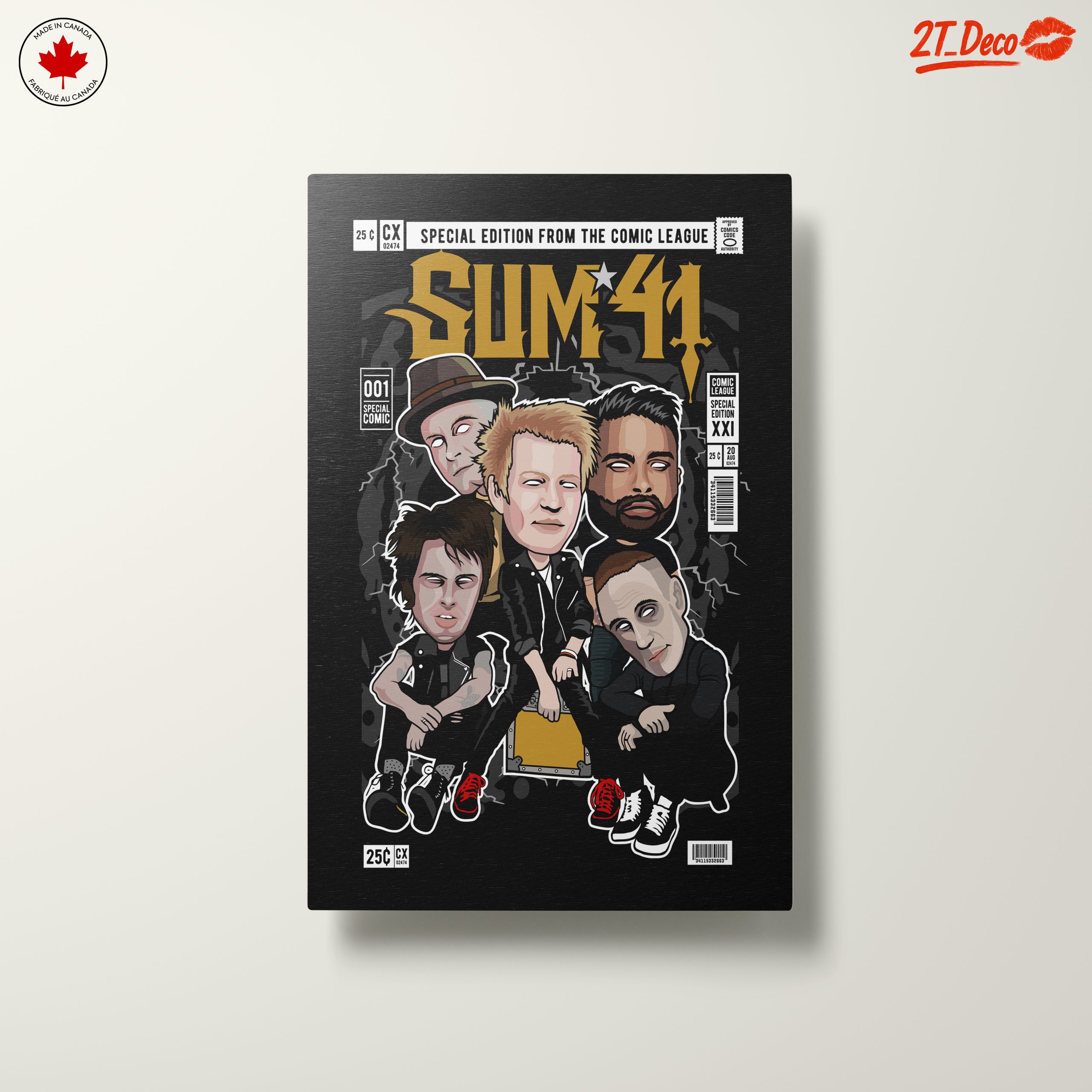 Sum 41 Band Funkos Art - Image 10