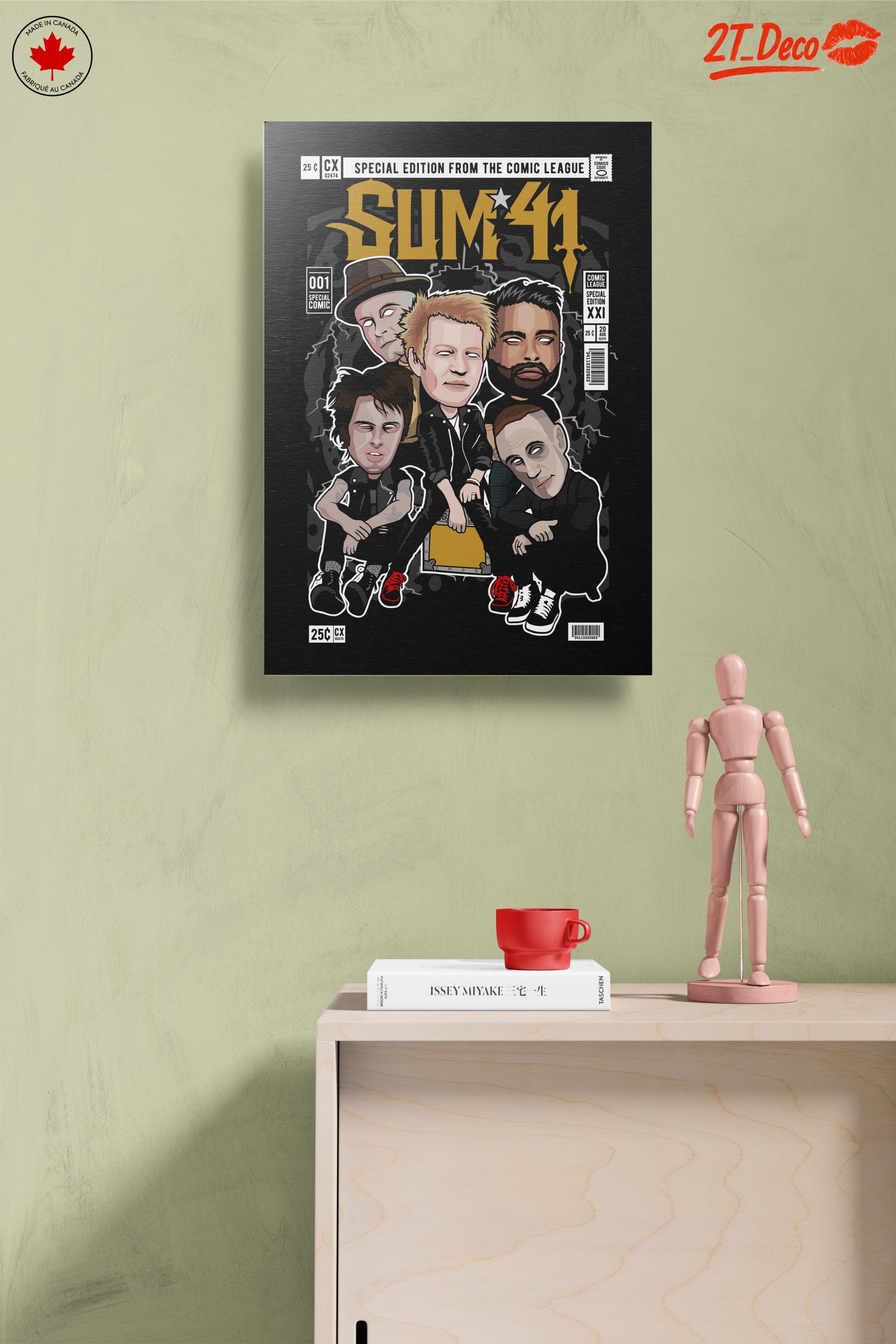 Sum 41 Band Funkos Art - Image 14