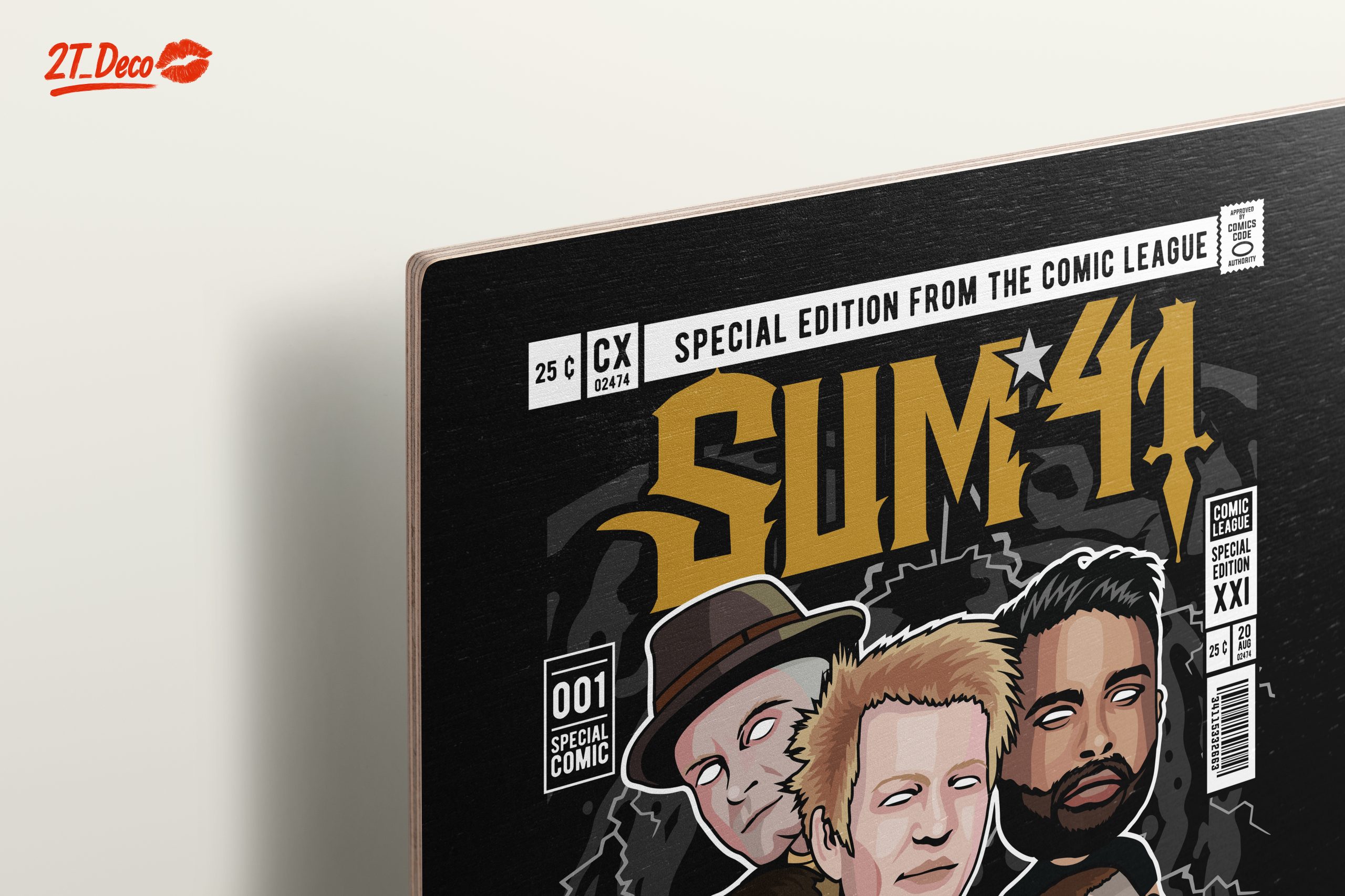 Sum 41 Band Funkos Art - Image 15