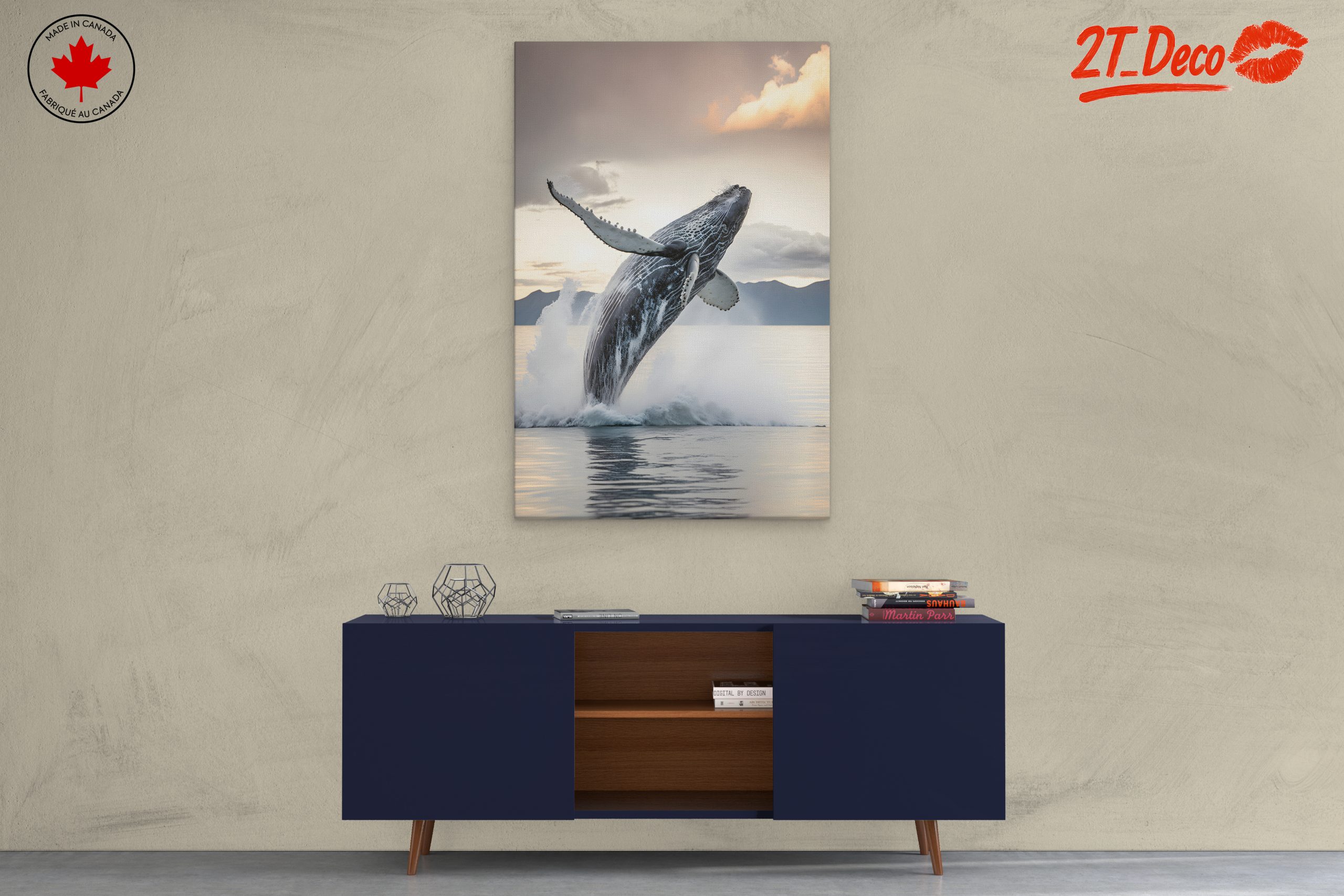 Majestic Humpback Whale Breaching - Image 3