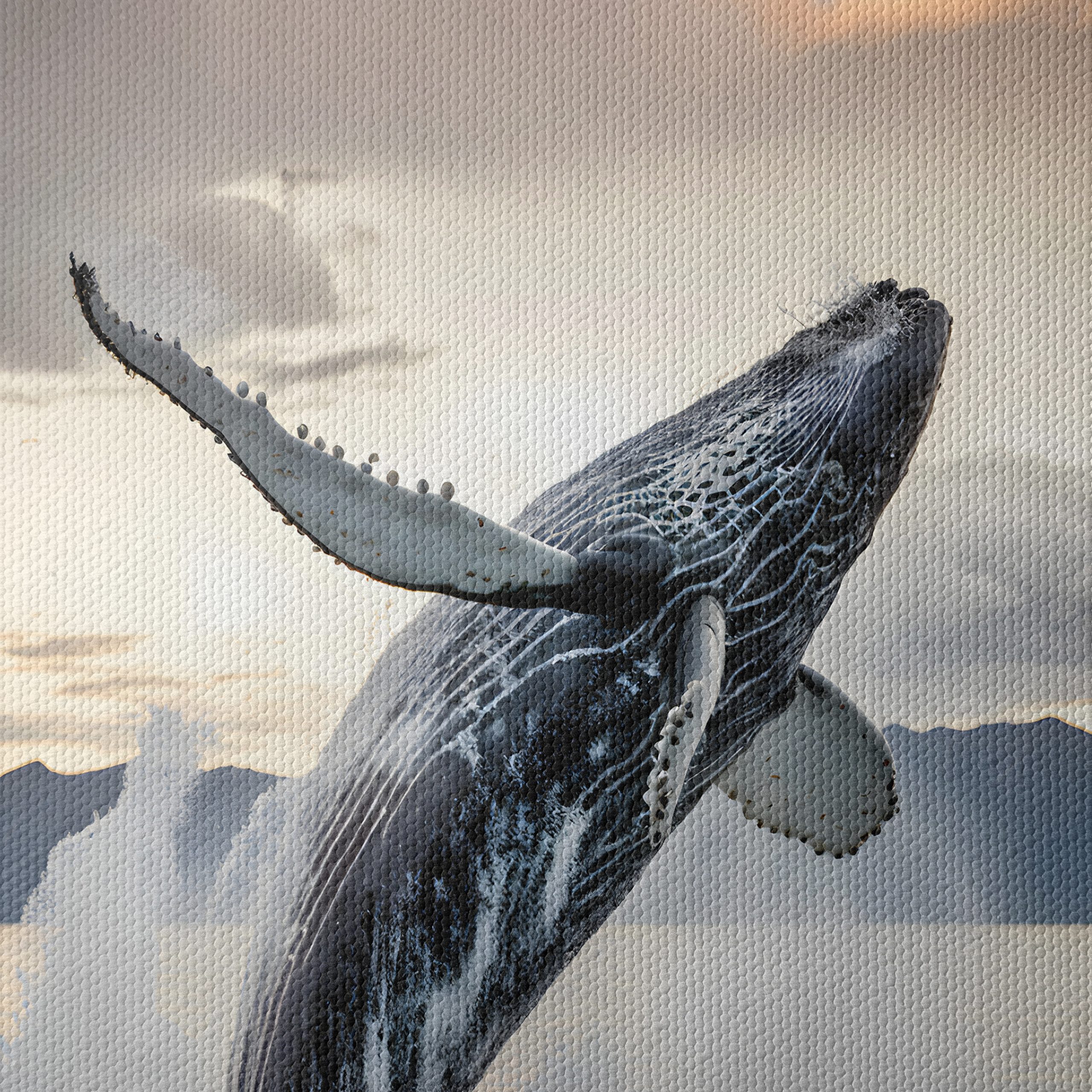 Majestic Humpback Whale Breaching - Image 4