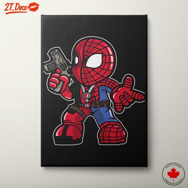 Stylized Spider-Man Character Art